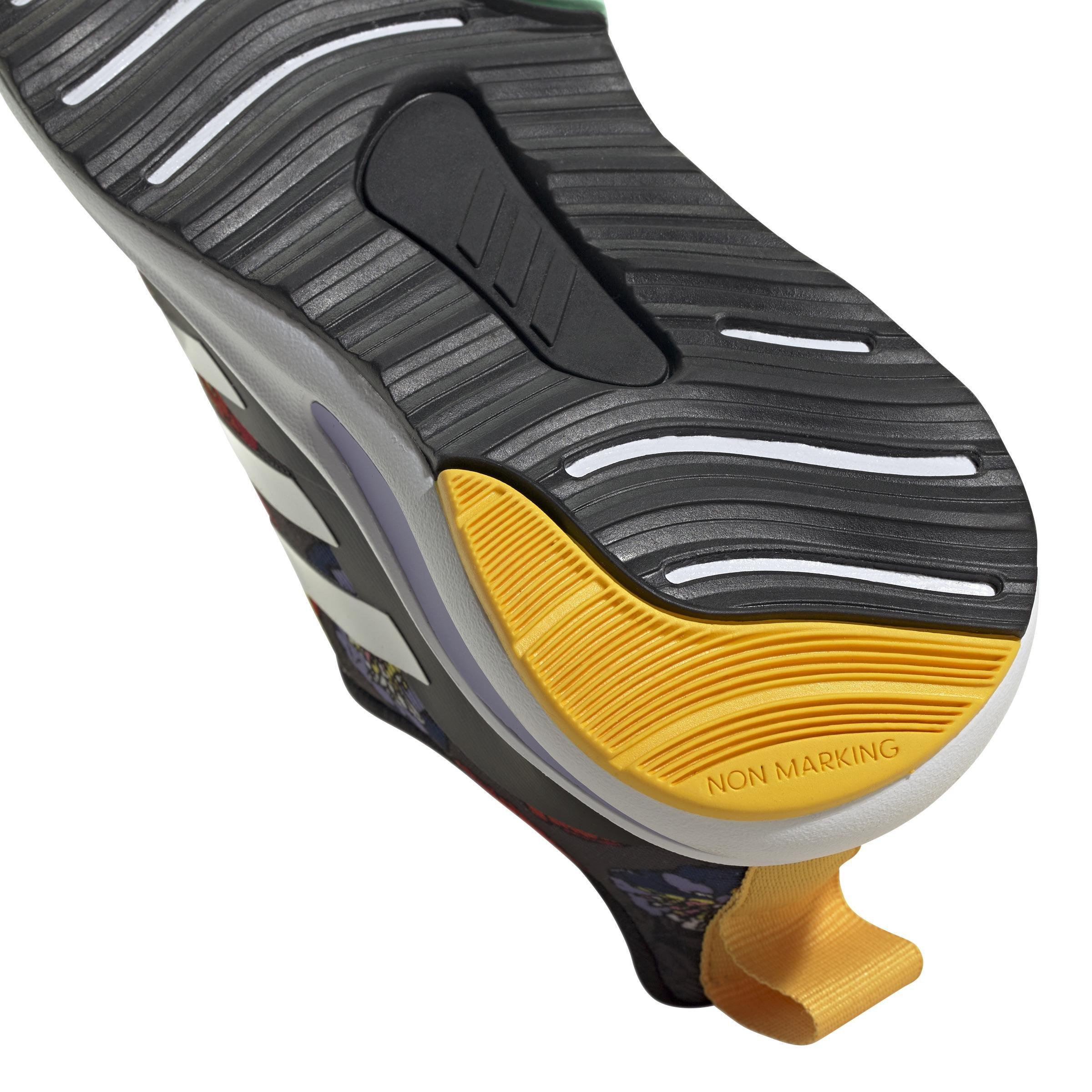 Unisex Kids Fortarun Women's Day Graphic Top Strap Running Shoes, Black, A901_ONE, large image number 7