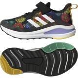 Unisex Kids Fortarun Women's Day Graphic Top Strap Running Shoes, Black, A901_ONE, large image number 10