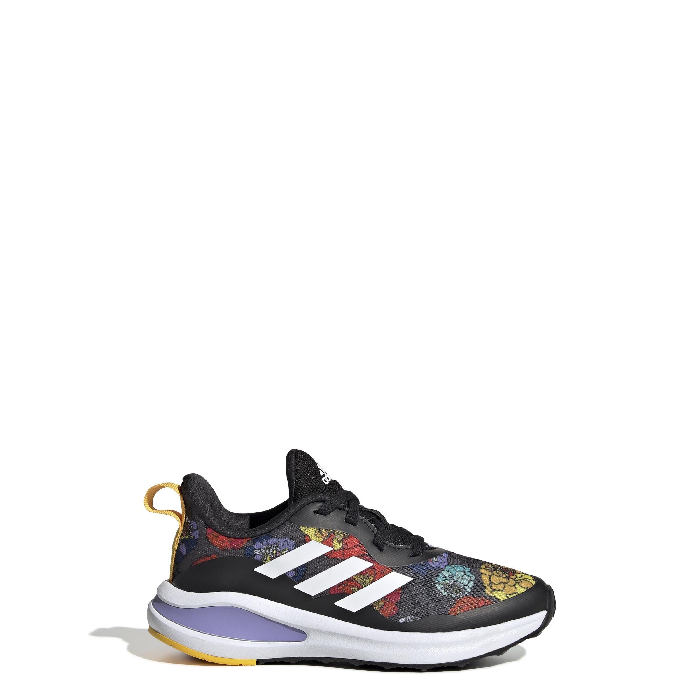 Unisex Kids Fortarun Women's Day Graphic Top Strap Running Shoes, Black, A901_ONE, large image number 17