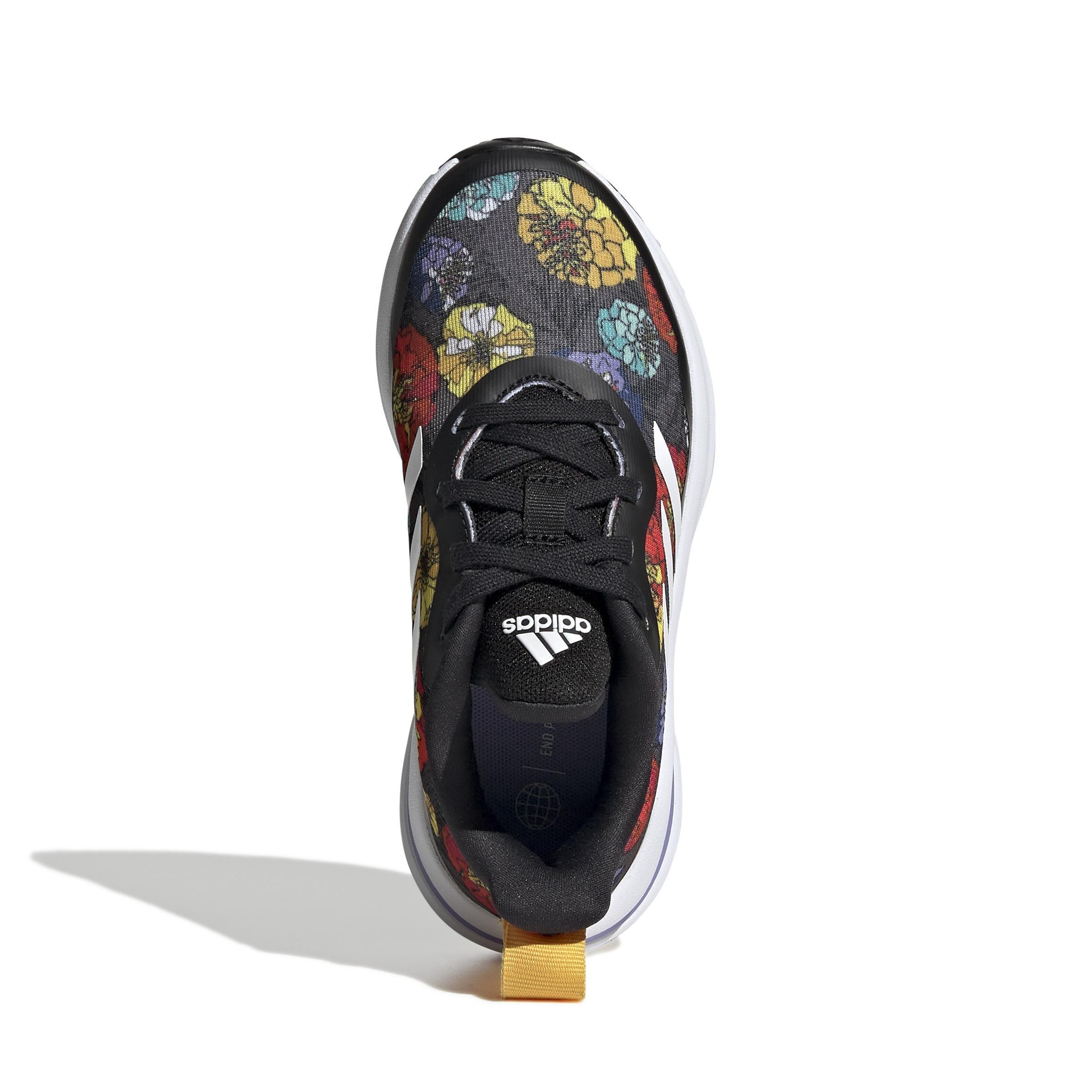 Unisex Kids Fortarun Women's Day Graphic Top Strap Running Shoes, Black, A901_ONE, large image number 26