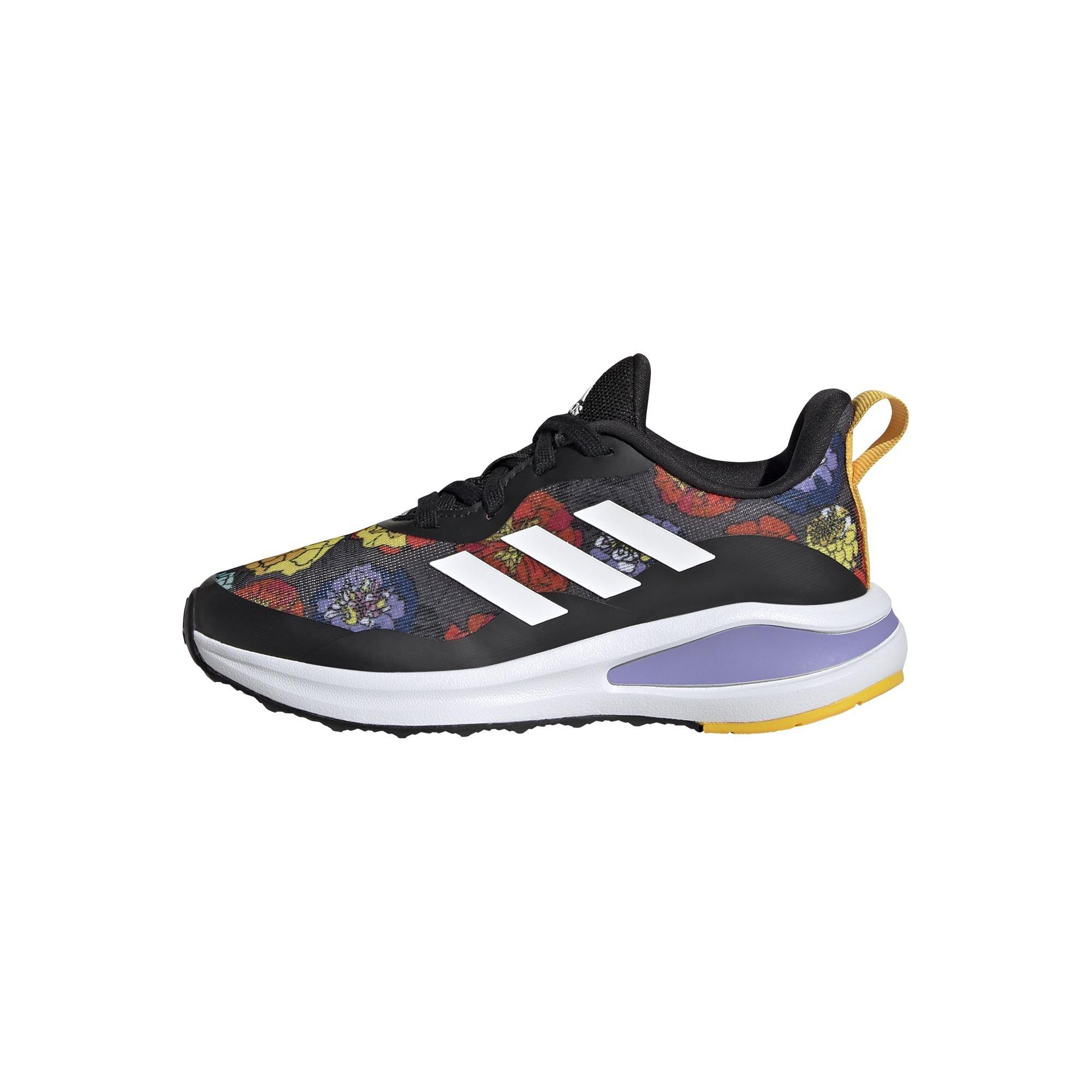 Unisex Kids Fortarun Women's Day Graphic Top Strap Running Shoes, Black, A901_ONE, large image number 29