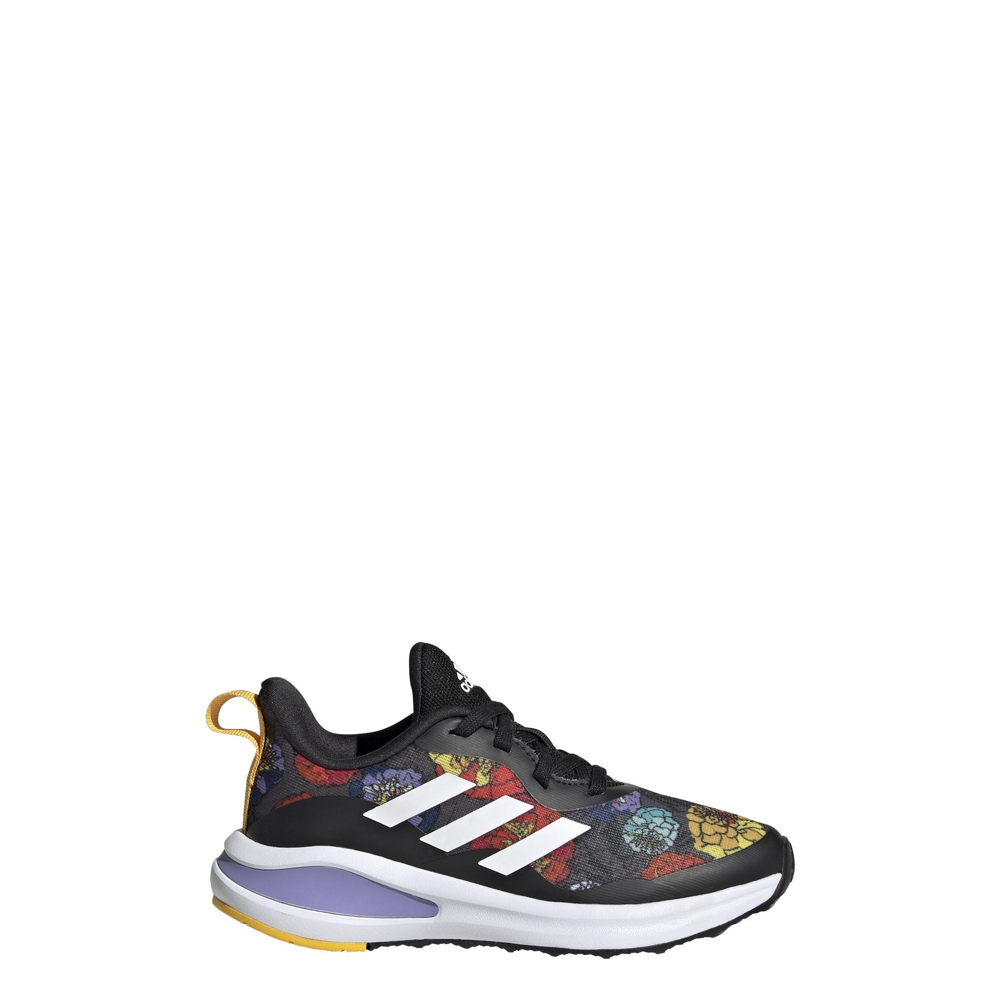 Unisex Kids Fortarun Women's Day Graphic Top Strap Running Shoes, Black, A901_ONE, large image number 30