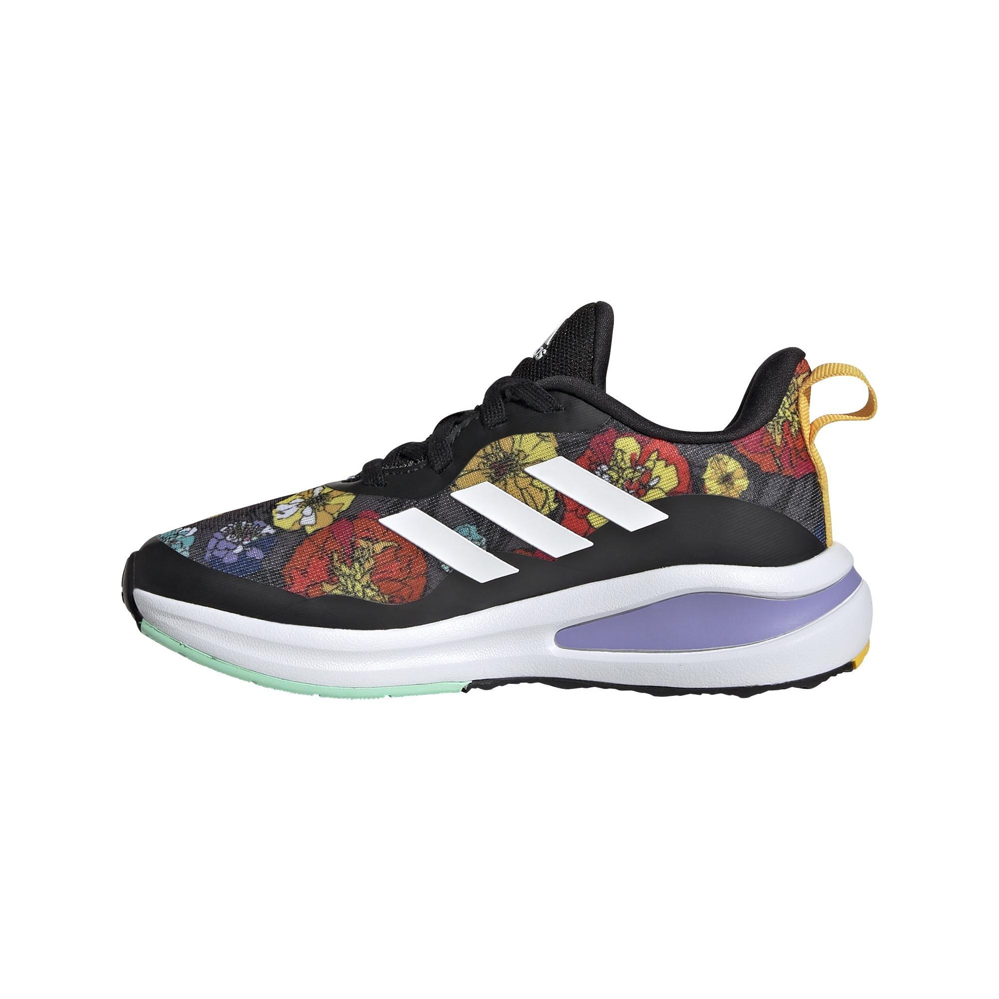 Unisex Kids Fortarun Women's Day Graphic Top Strap Running Shoes, Black, A901_ONE, large image number 31