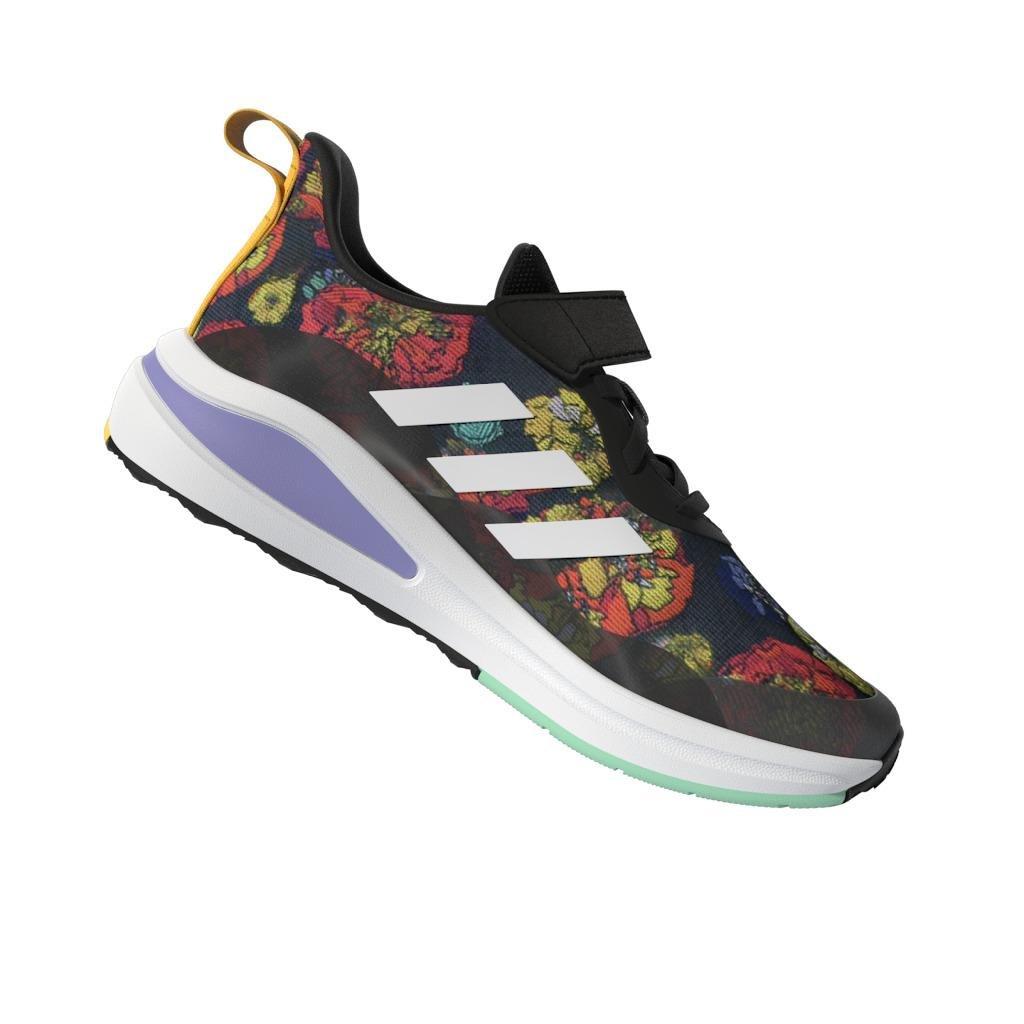 Unisex Kids Fortarun Women's Day Graphic Top Strap Running Shoes, Black, A901_ONE, large image number 36