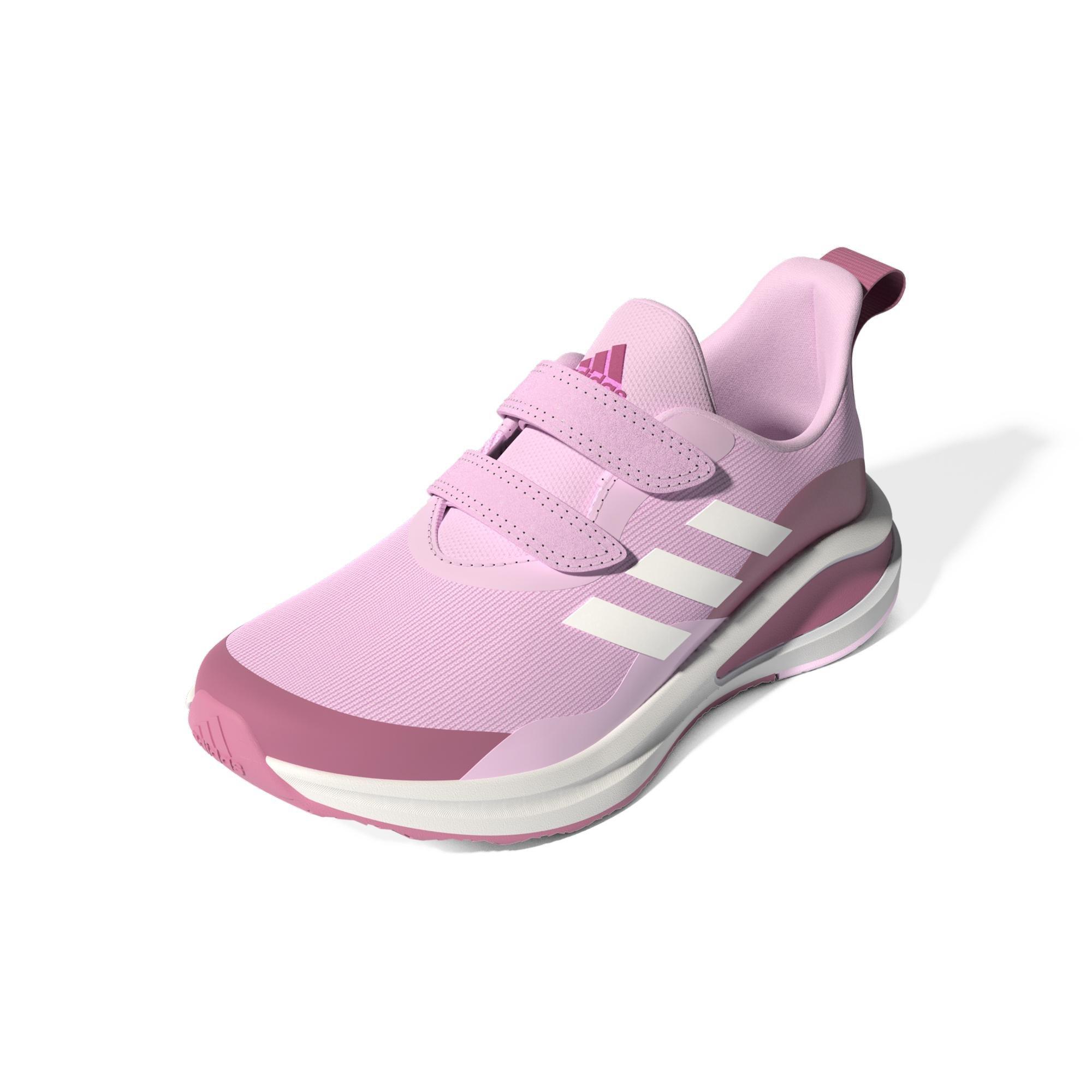 Unisex Kids Fortarun Double Strap Running Shoes, Pink, , large image number 11