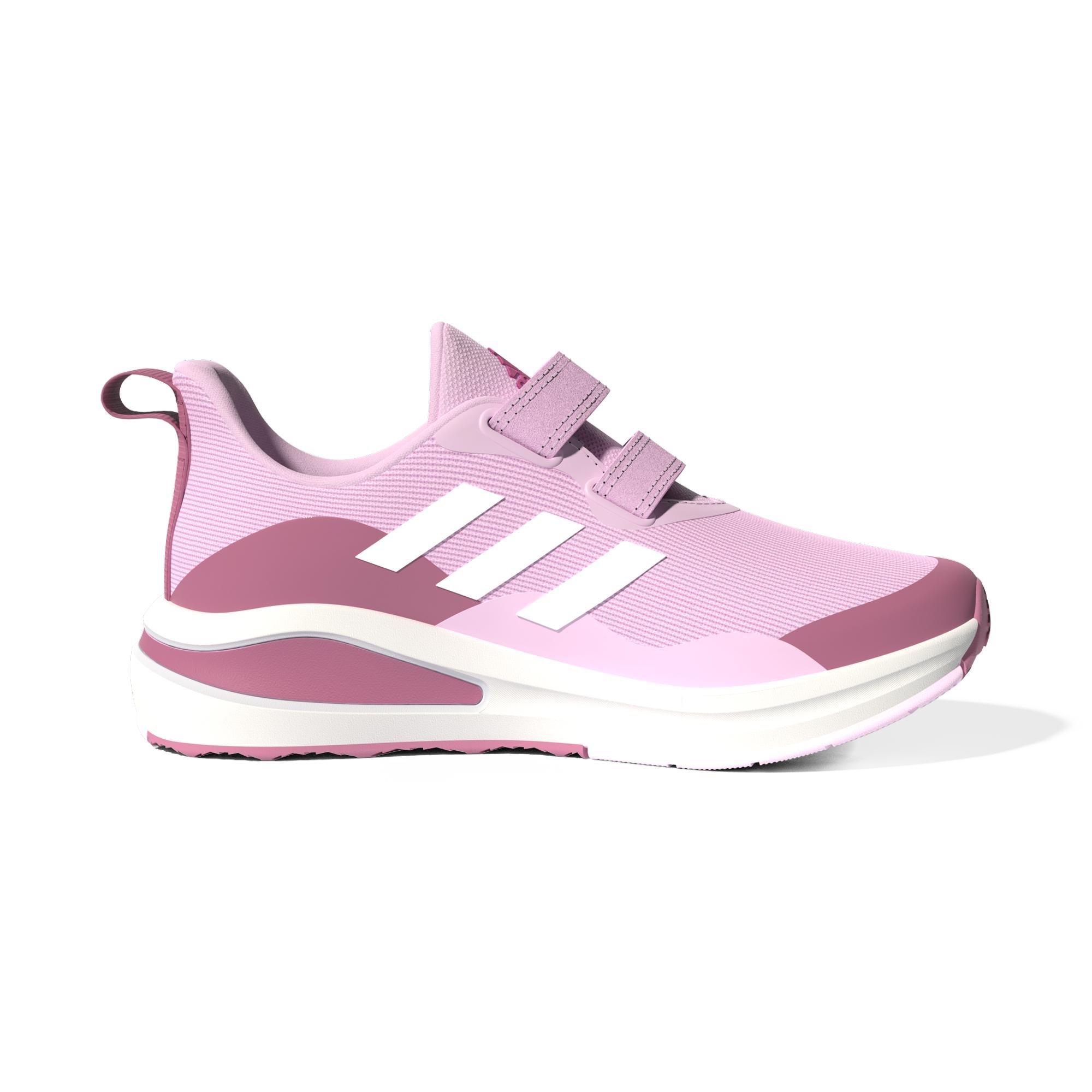 Unisex Kids Fortarun Double Strap Running Shoes, Pink, , large image number 12