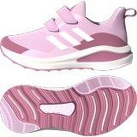 Kids  Fortarun Double Strap Running Shoes, Pink, A901_ONE, large image number 14