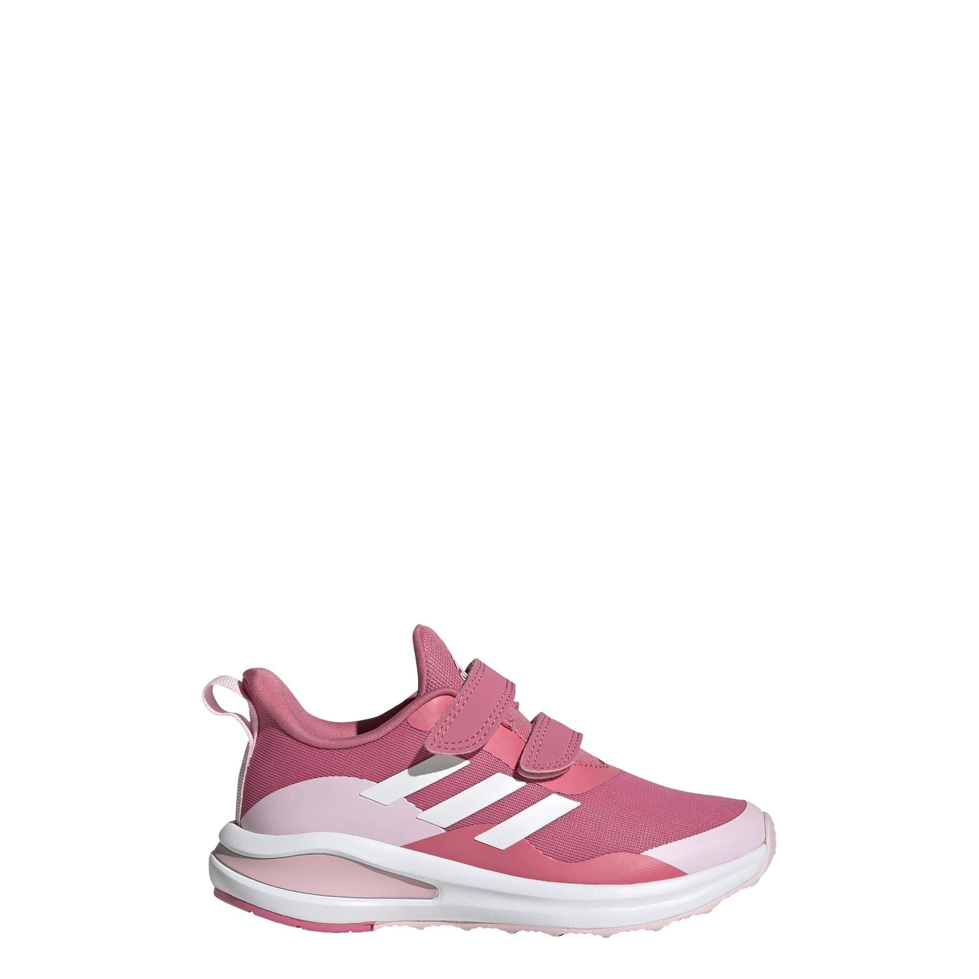 Unisex Kids Fortarun Double Strap Running Shoes, Pink, , large image number 17
