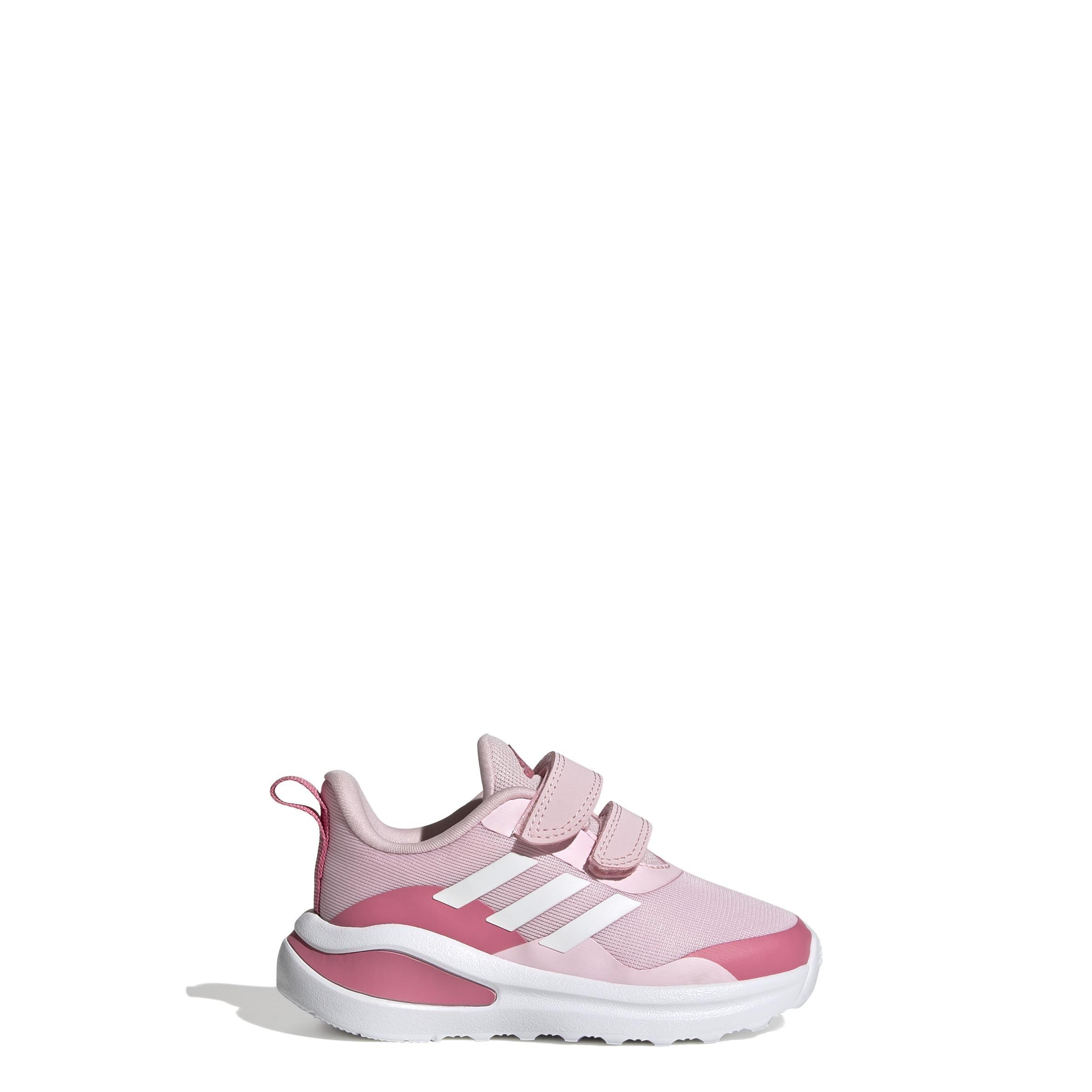 Unisex Fortarun Double Strap Running Shoes, Pink, A901_ONE, large image number 8