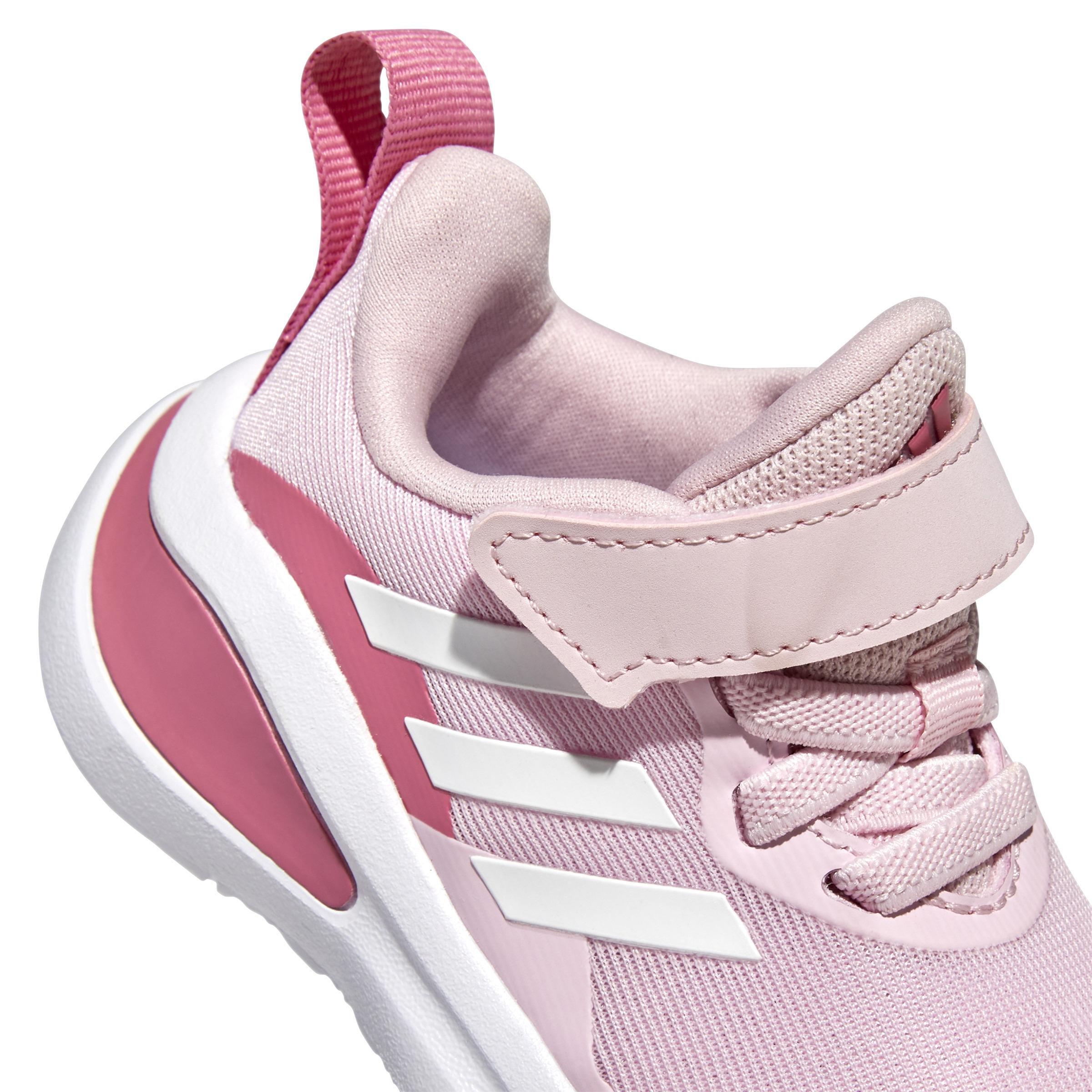 Unisex Kids Fortarun Elastic Lace Top Strap Running Shoes, Pink, A901_ONE, large image number 4