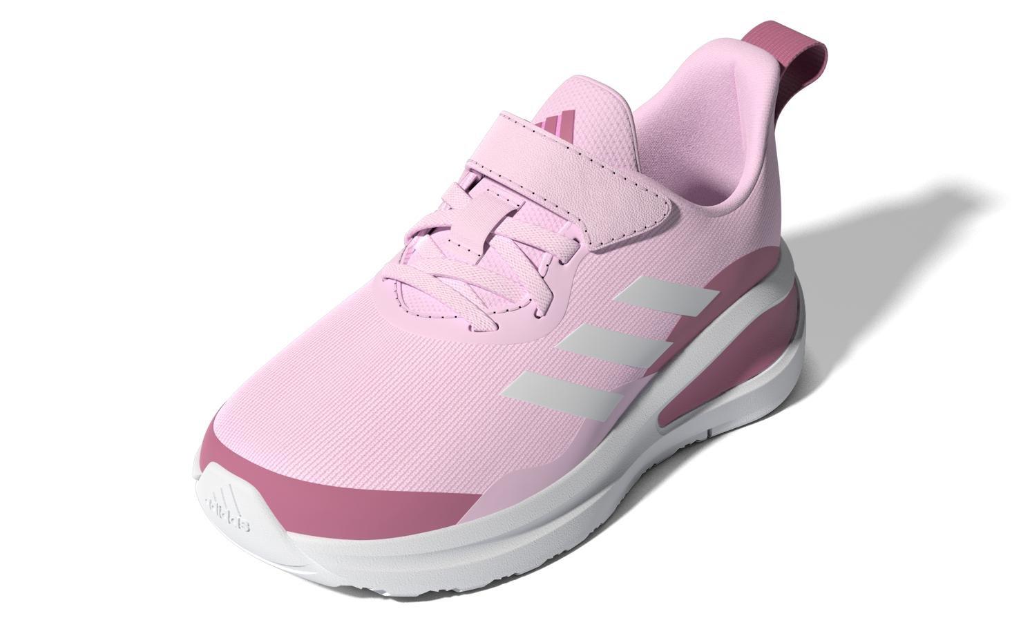 Unisex Kids Fortarun Elastic Lace Top Strap Running Shoes, Pink, A901_ONE, large image number 6