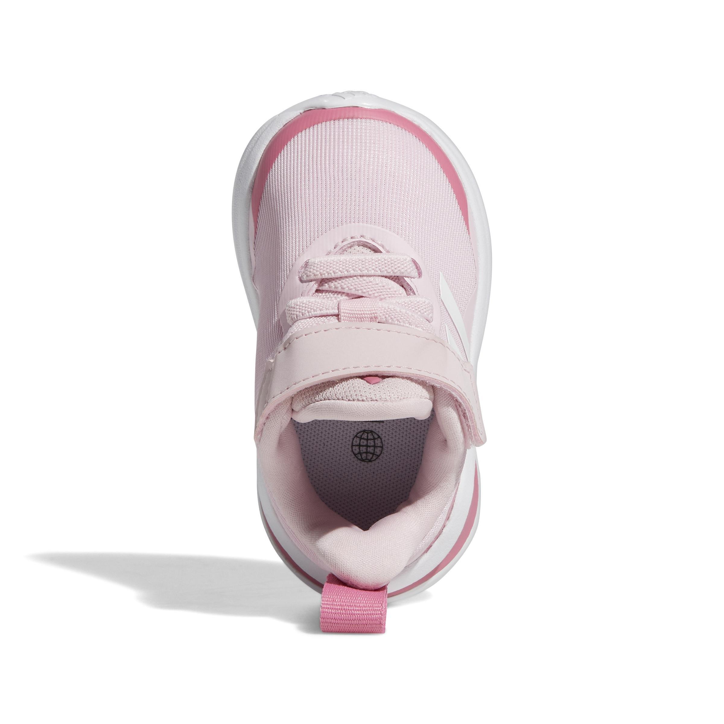 Unisex Kids Fortarun Elastic Lace Top Strap Running Shoes, Pink, A901_ONE, large image number 10