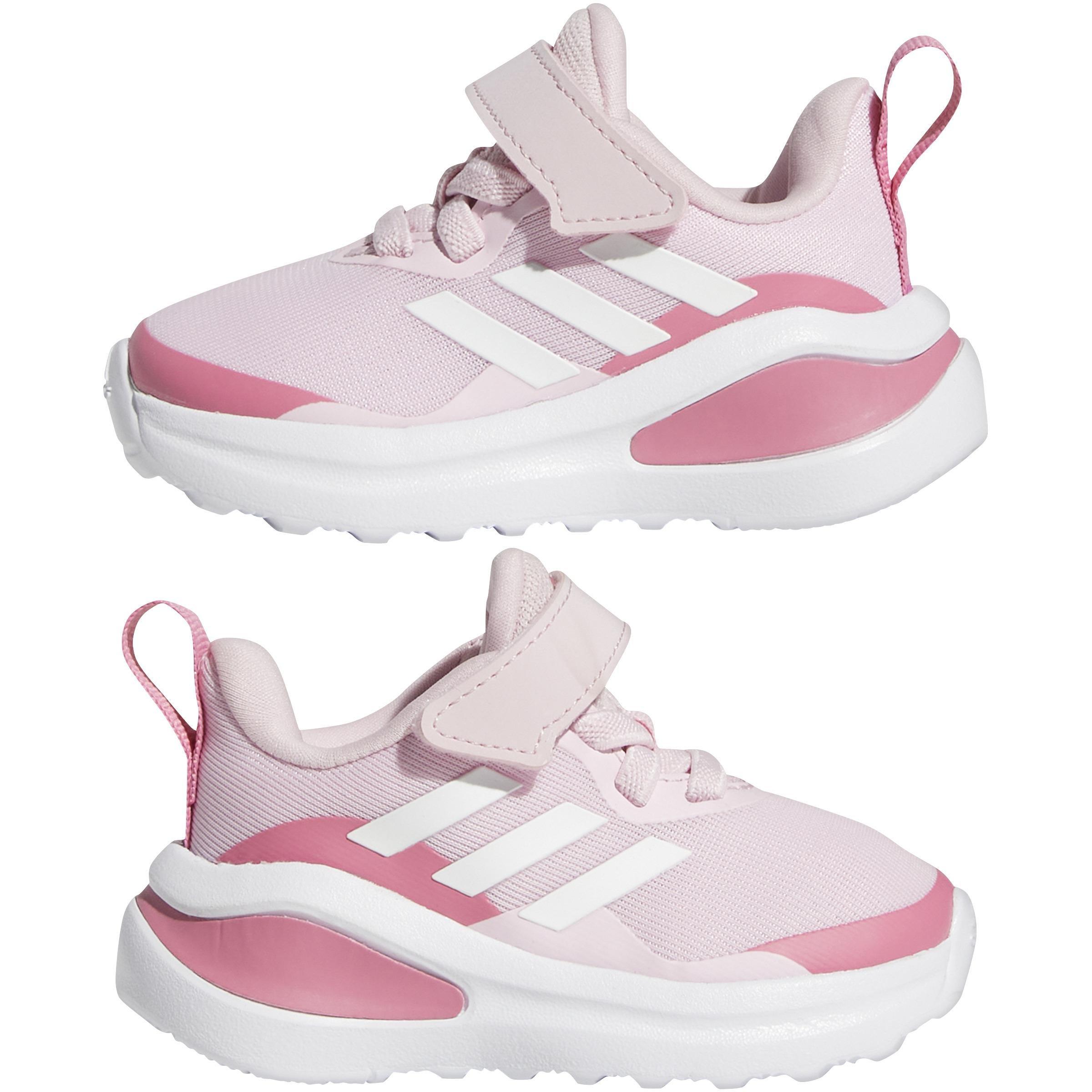 Unisex Kids Fortarun Elastic Lace Top Strap Running Shoes, Pink, A901_ONE, large image number 16