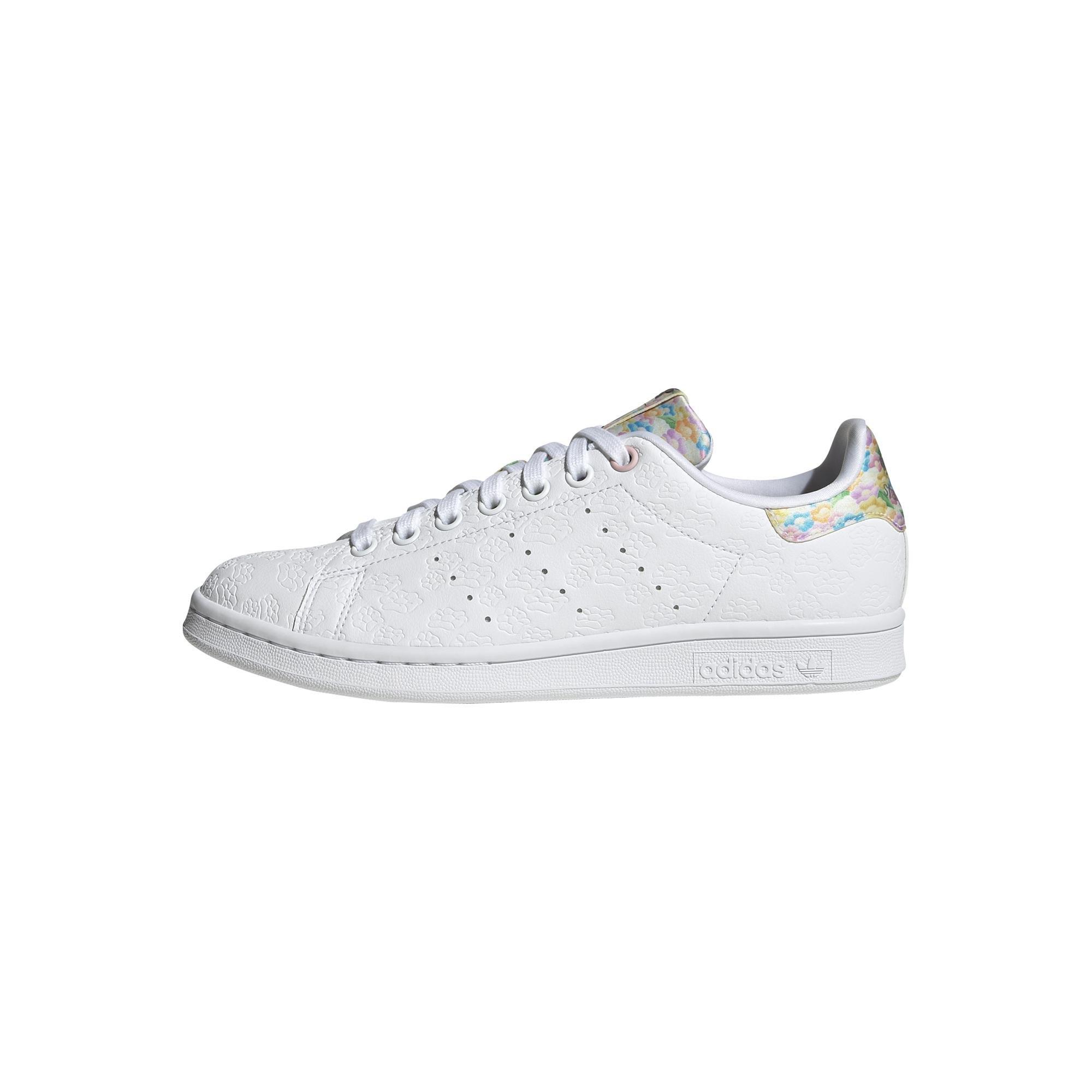 Disney Stan Smith Shoes, White, A901_ONE, large image number 0