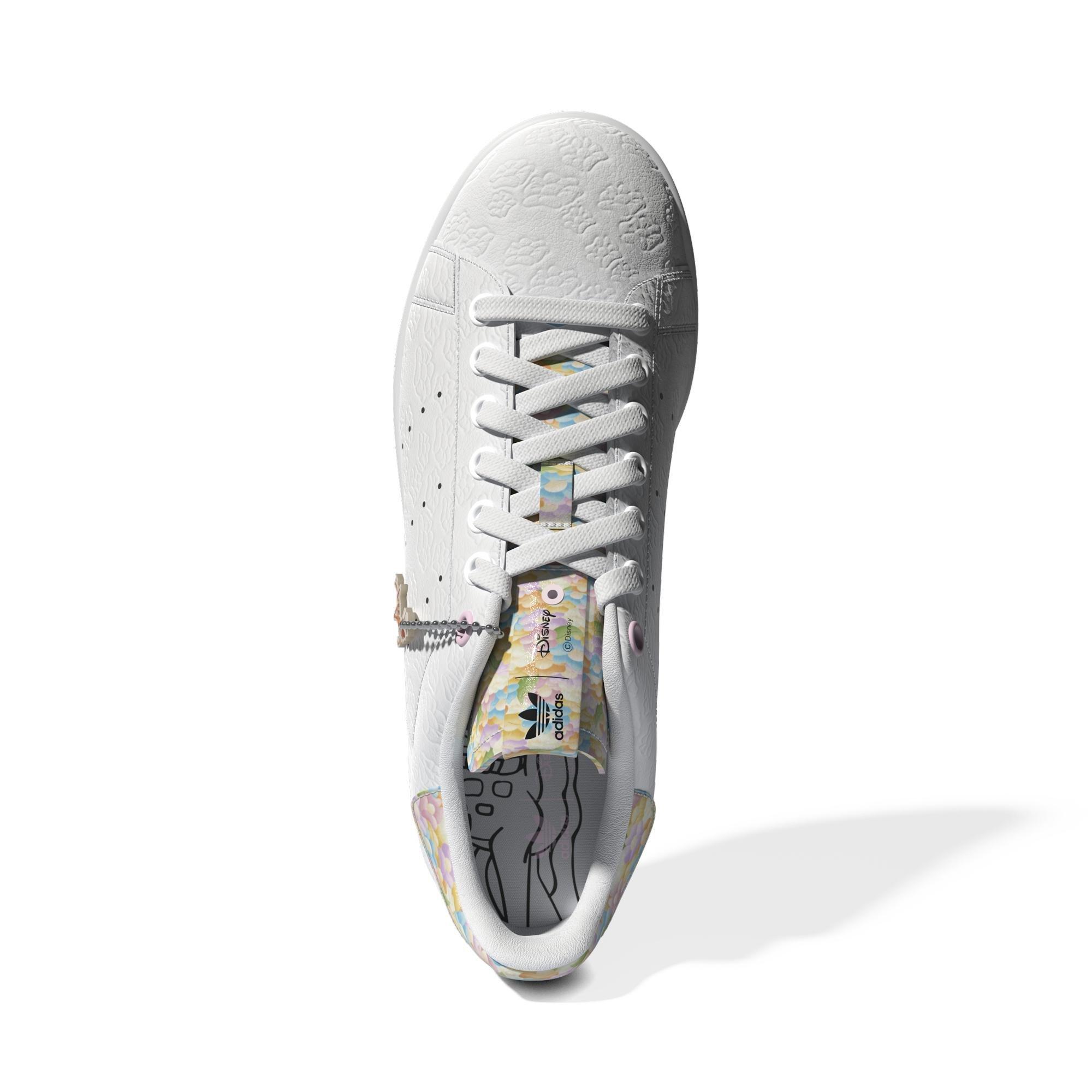 Disney Stan Smith Shoes, White, A901_ONE, large image number 3