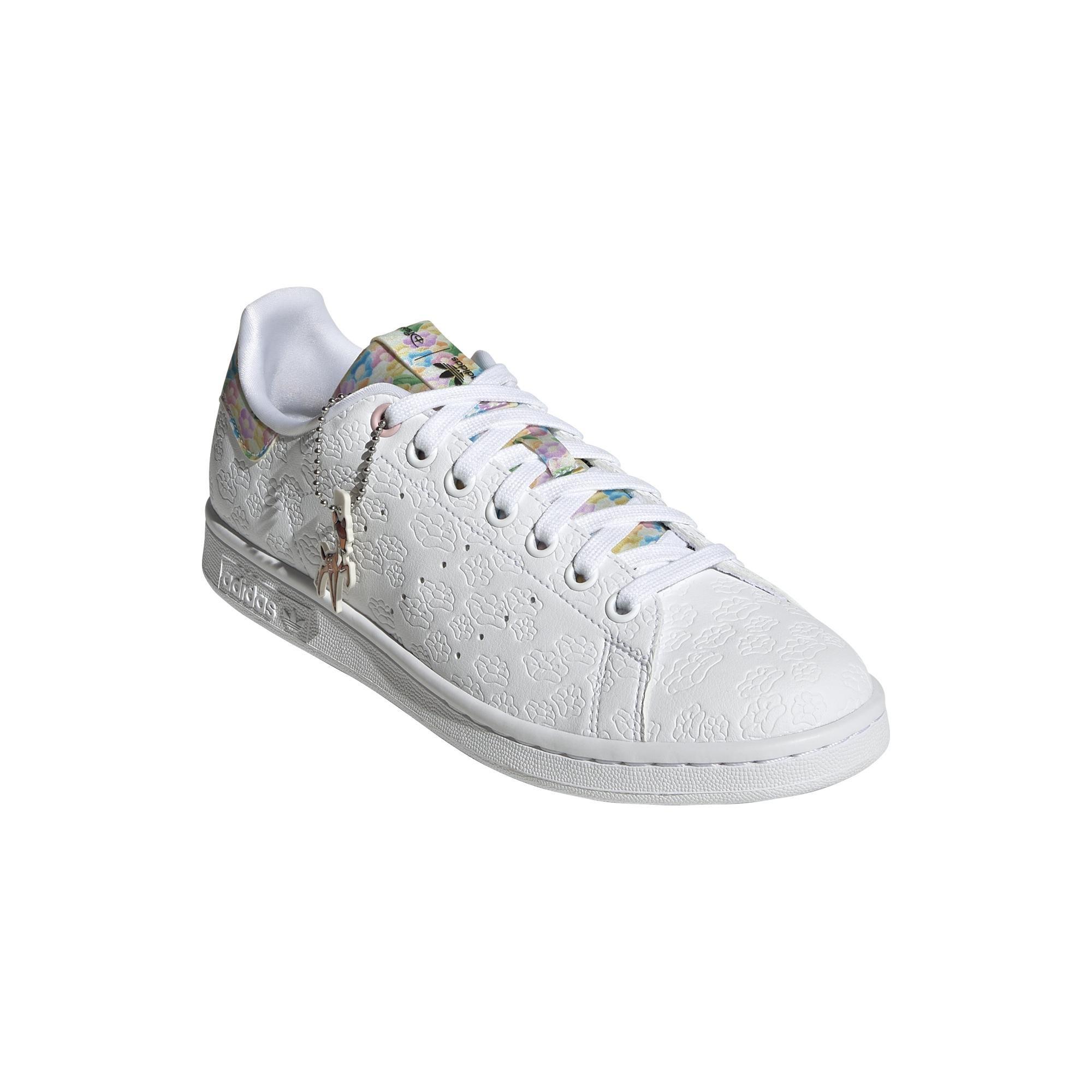 Disney Stan Smith Shoes, White, A901_ONE, large image number 4