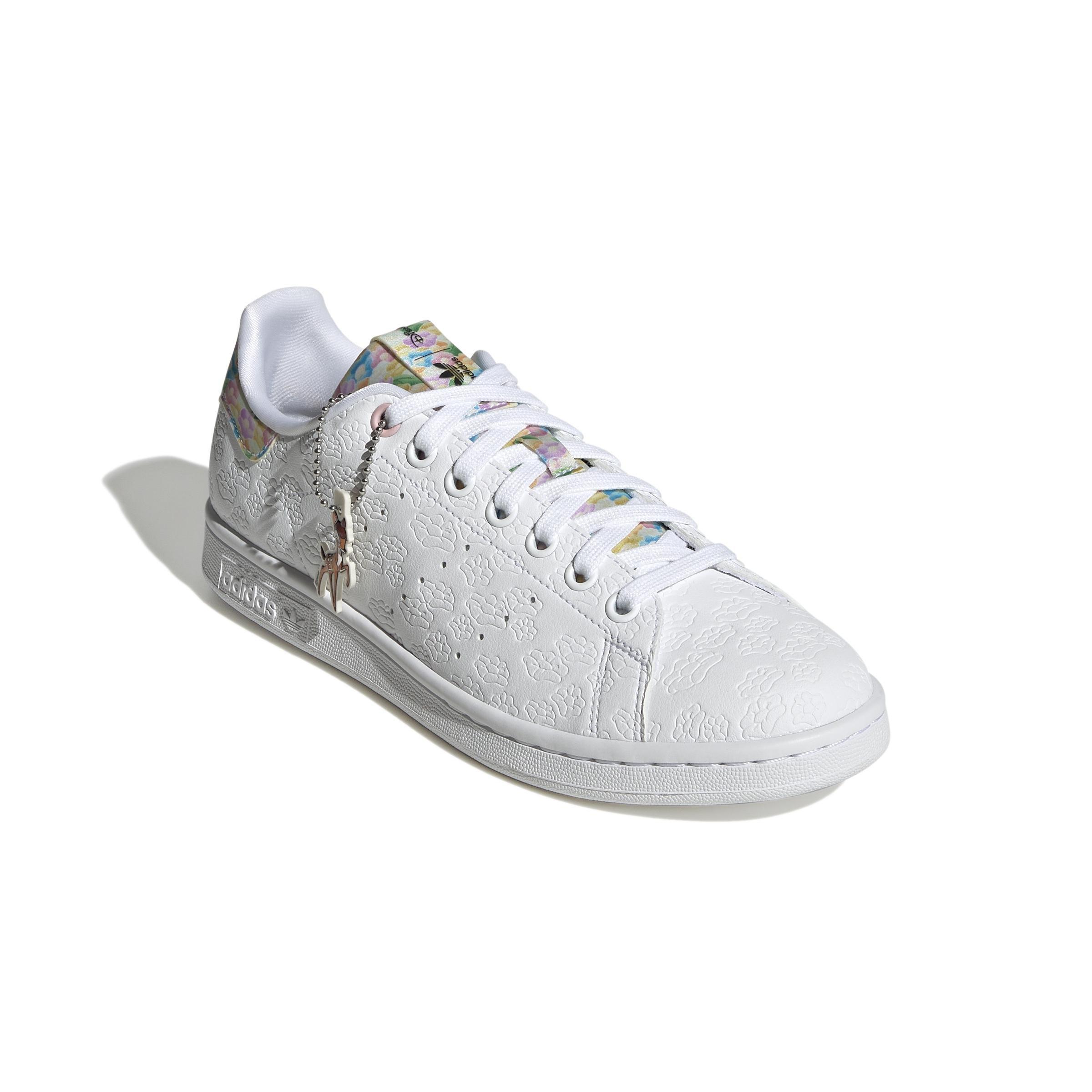 Disney Stan Smith Shoes, White, A901_ONE, large image number 5