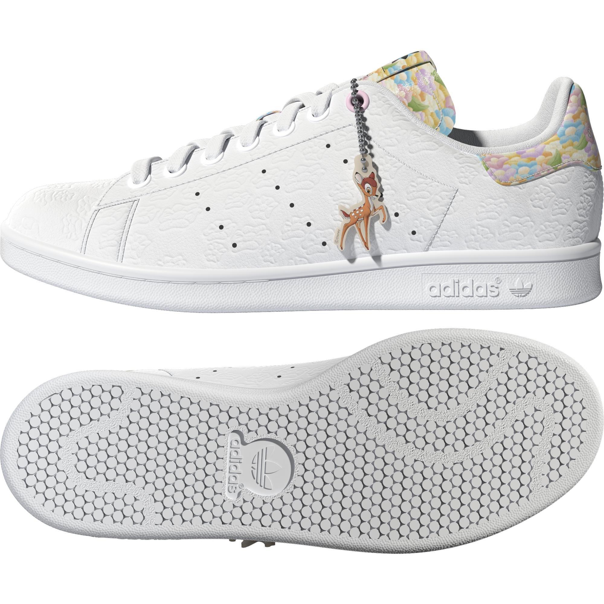 Disney Stan Smith Shoes, White, A901_ONE, large image number 13