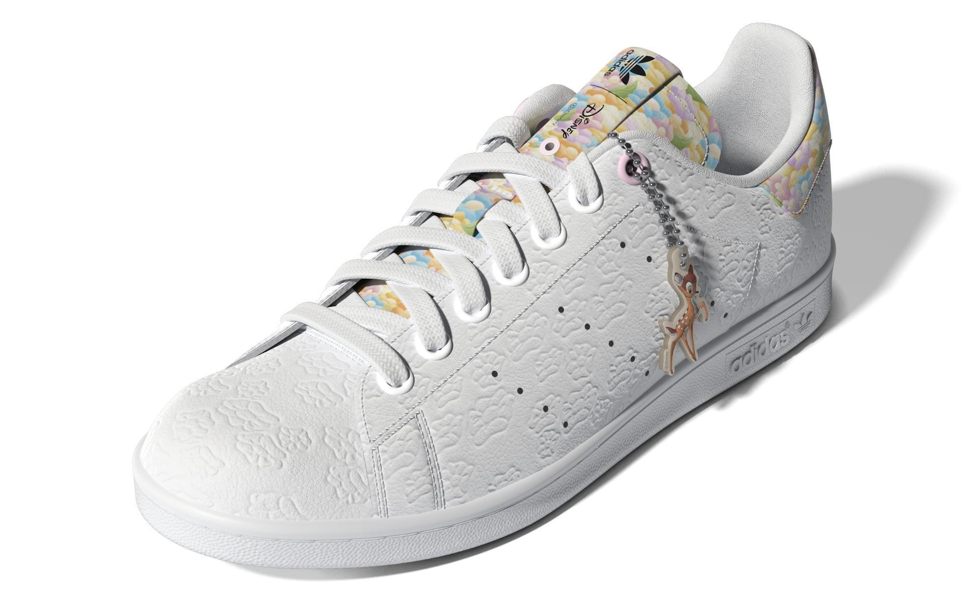 Disney Stan Smith Shoes, White, A901_ONE, large image number 41
