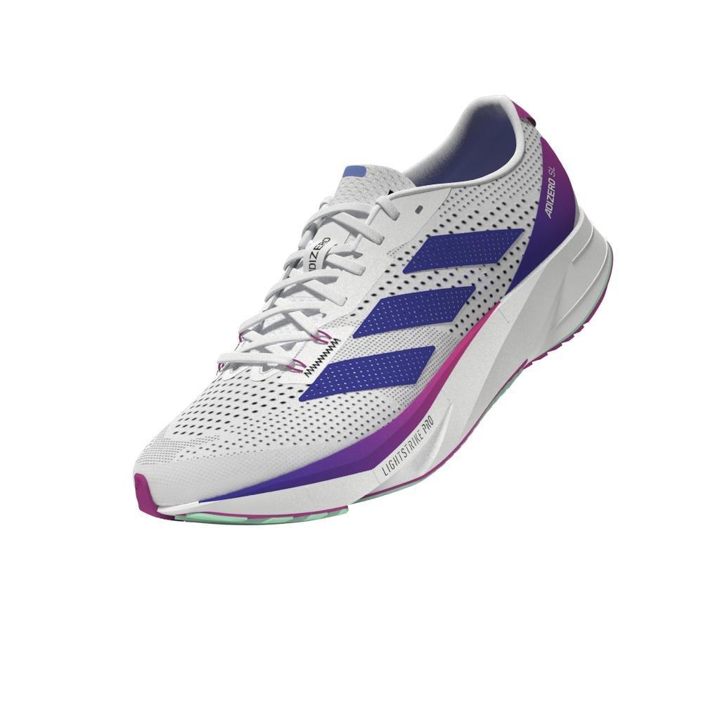 Adizero Sl Running Shoes, White, A901_ONE, large image number 7