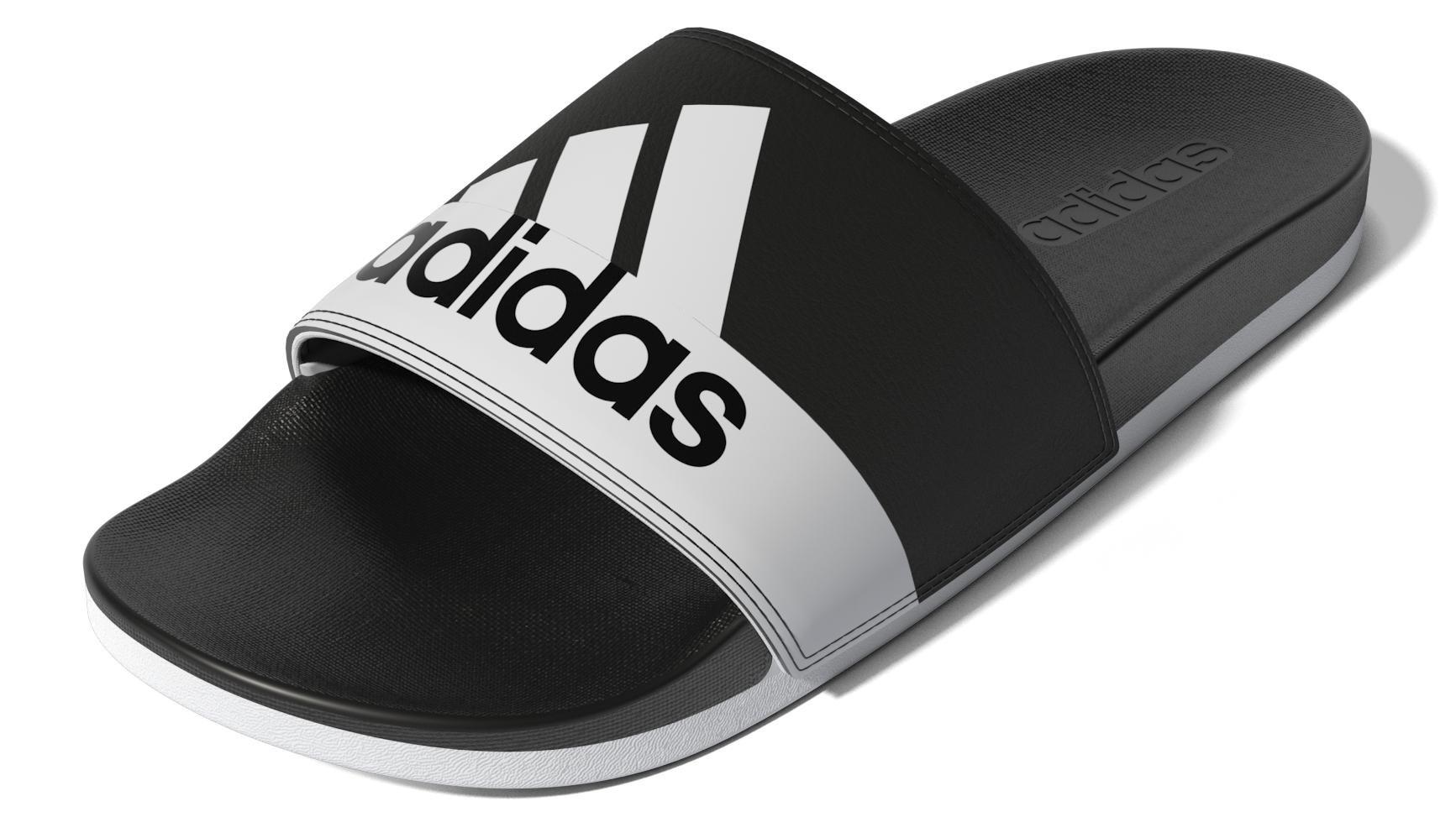 Unisex Adilette Comfort Sandals, Black, , large image number 5