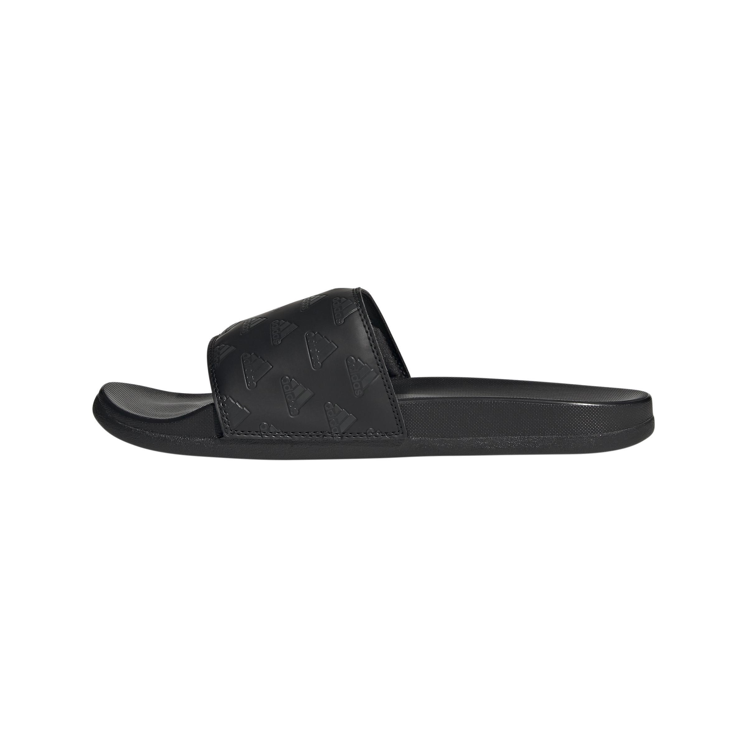 Unisex Adilette Comfort Slides, Black, A901_ONE, large image number 7