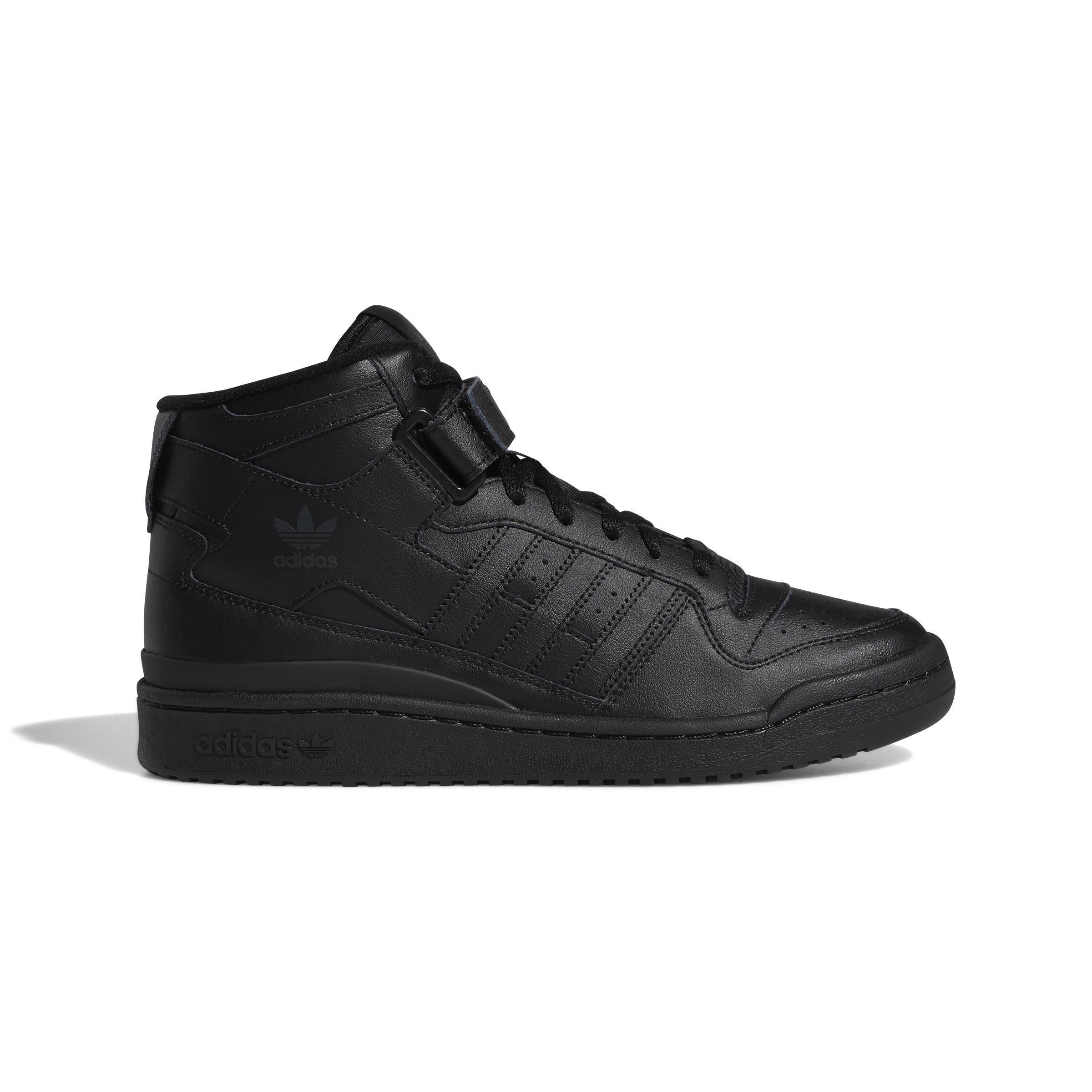 Forum Mid Shoes, Black, A901_ONE, large image number 0