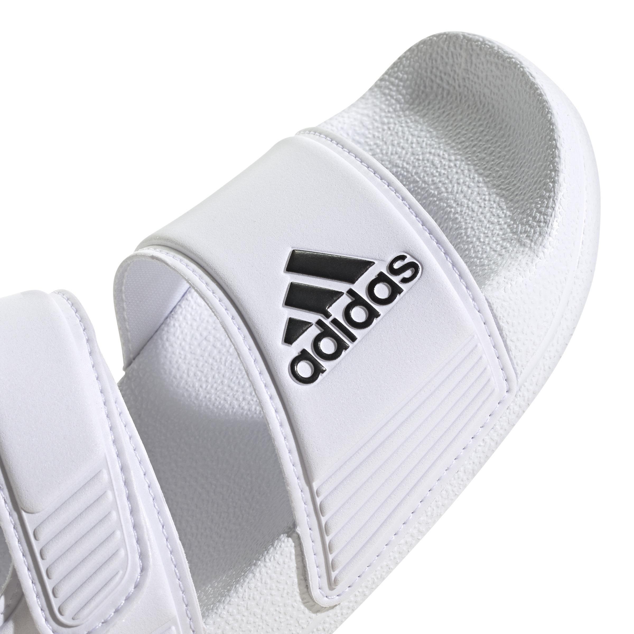 Unisex Kids Adilette Sandals, White, A901_ONE, large image number 3