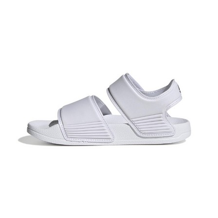 Kids Unisex Adilette Sandals, White, A901_ONE, large image number 7