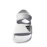 Kids Unisex Adilette Sandals, White, A901_ONE, thumbnail image number 10