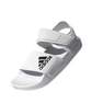 Kids Unisex Adilette Sandals, White, A901_ONE, thumbnail image number 11