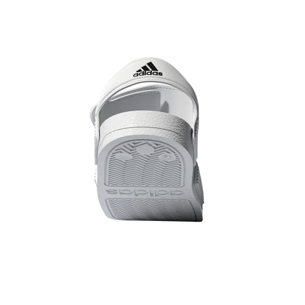 Unisex Kids Adilette Sandals, White, A901_ONE, large image number 14