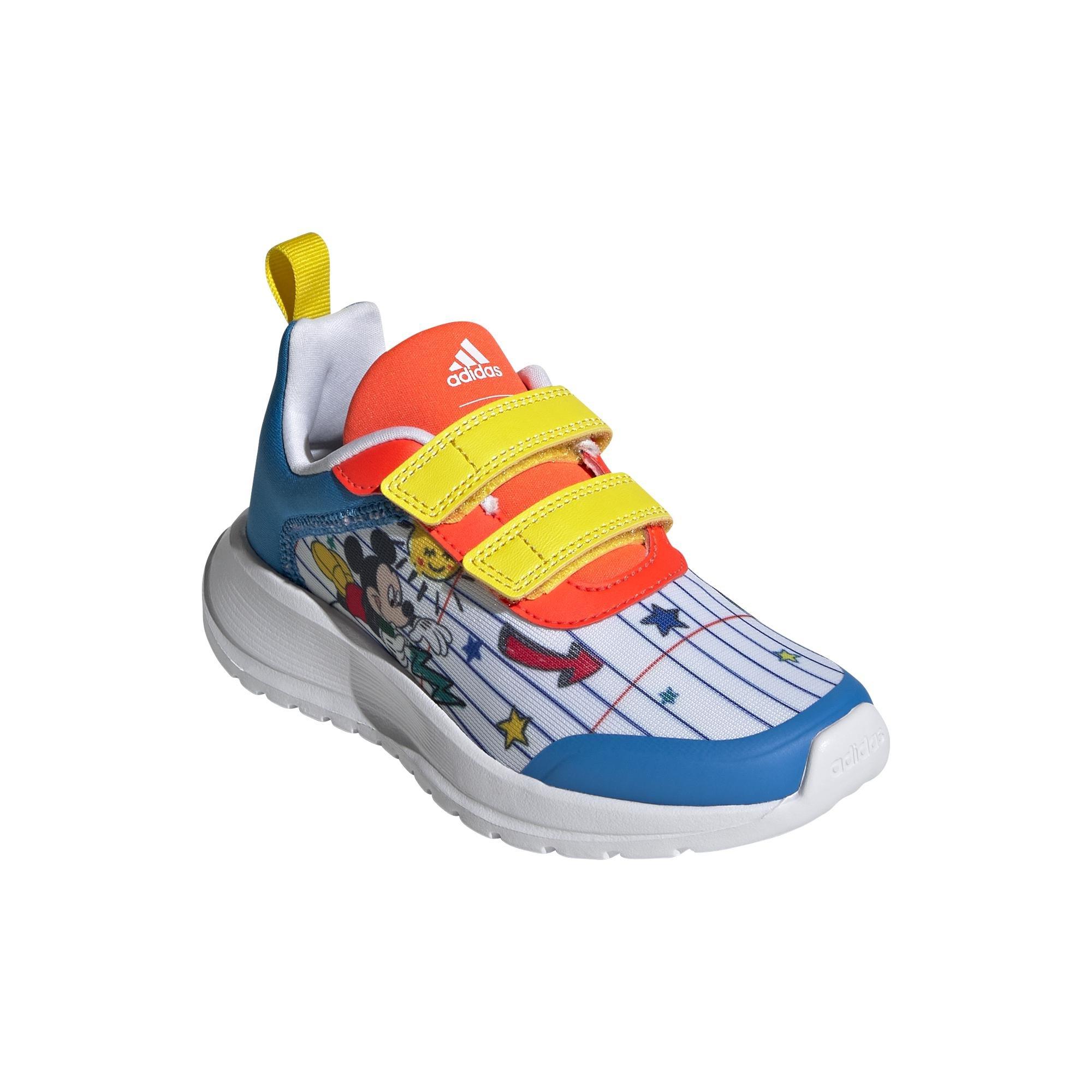 Unisex Kids Disney Mickey And Minnie Tensaur Shoes , White, A901_ONE, large image number 2
