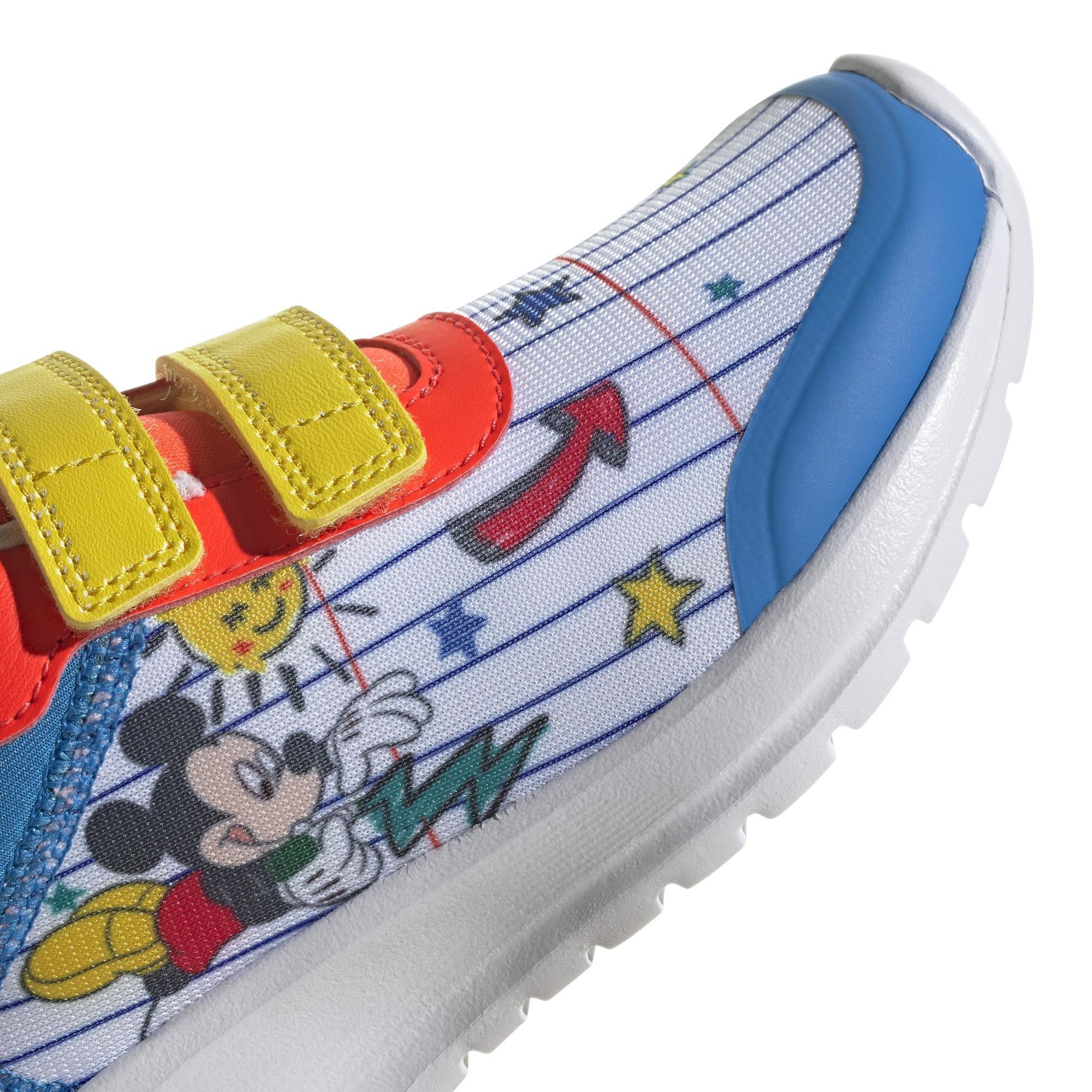 Unisex Kids Disney Mickey And Minnie Tensaur Shoes , White, A901_ONE, large image number 7