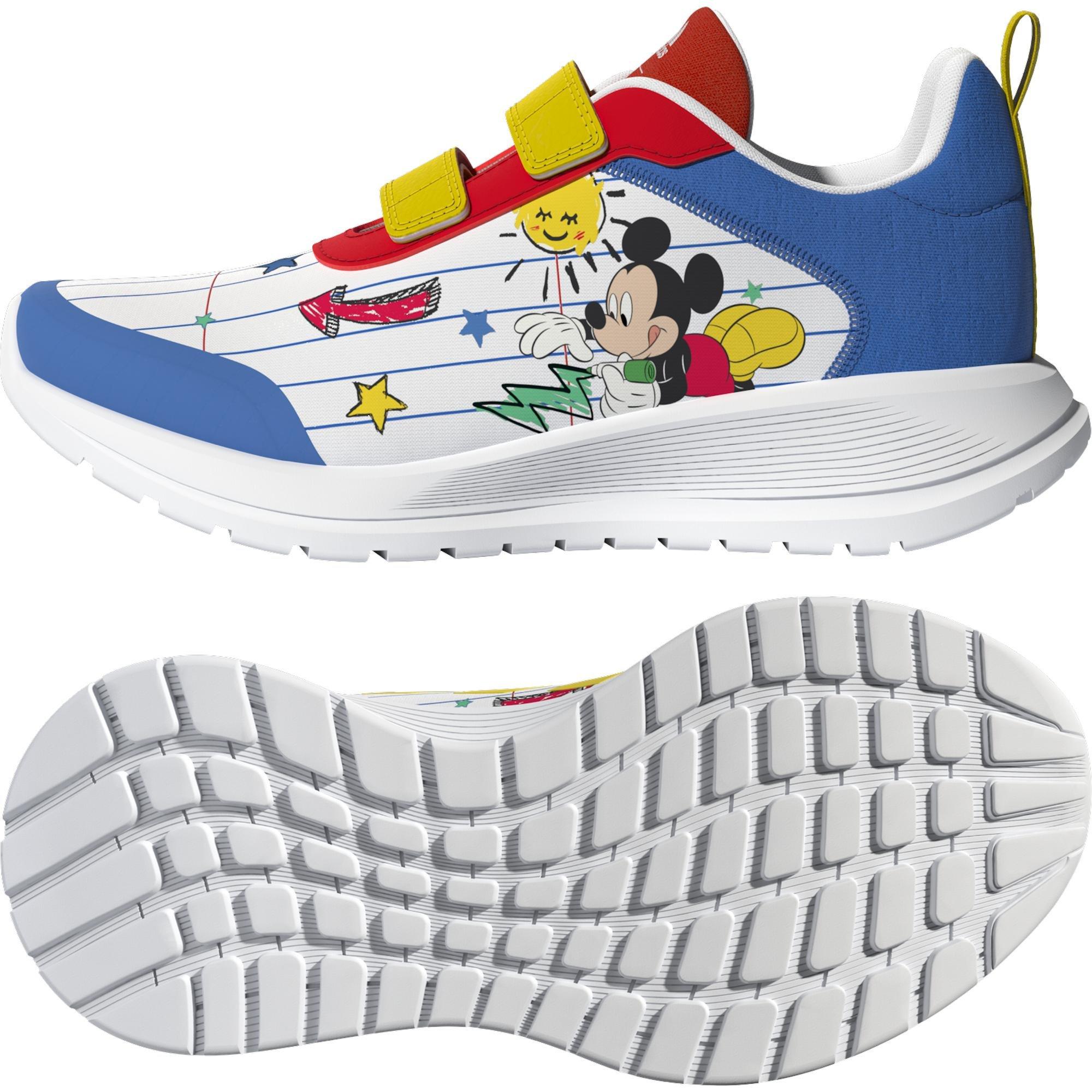 Unisex Kids Disney Mickey And Minnie Tensaur Shoes , White, A901_ONE, large image number 10
