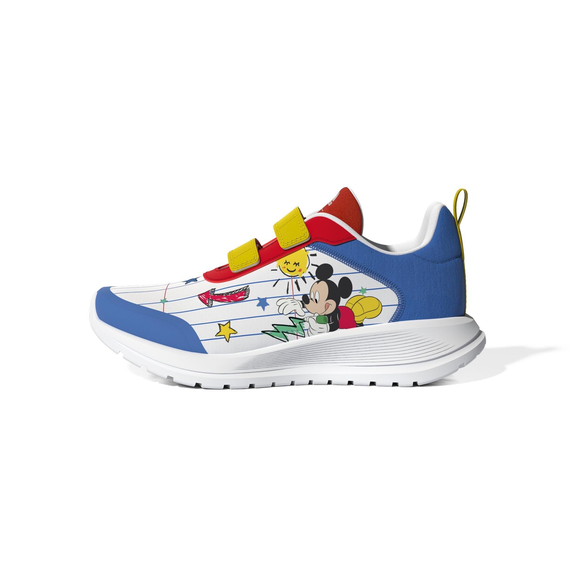 Unisex Kids Disney Mickey And Minnie Tensaur Shoes , White, A901_ONE, large image number 12