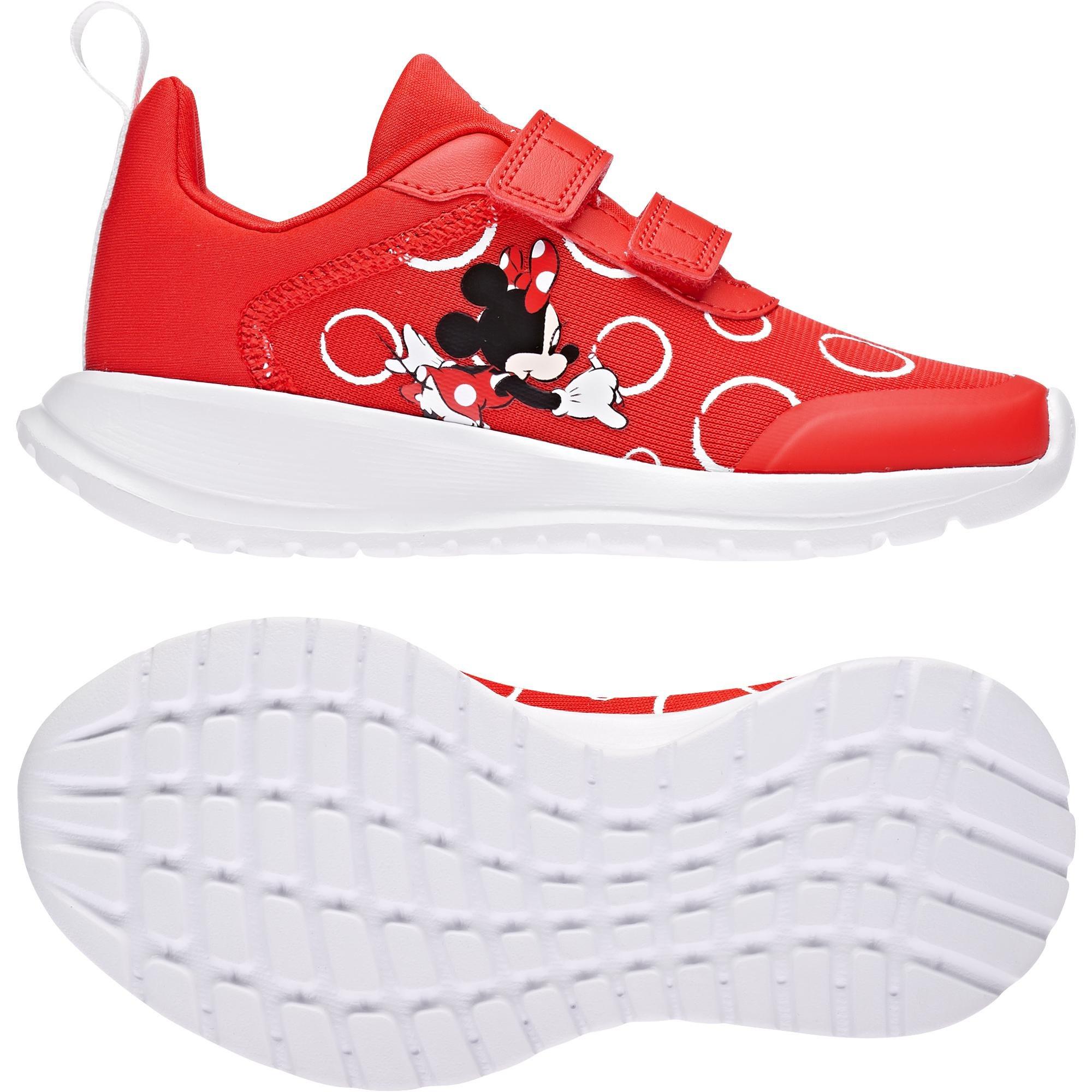 Unisex Kids Disney Mickey And Minnie Tensaur Shoes, Red, A901_ONE, large image number 27