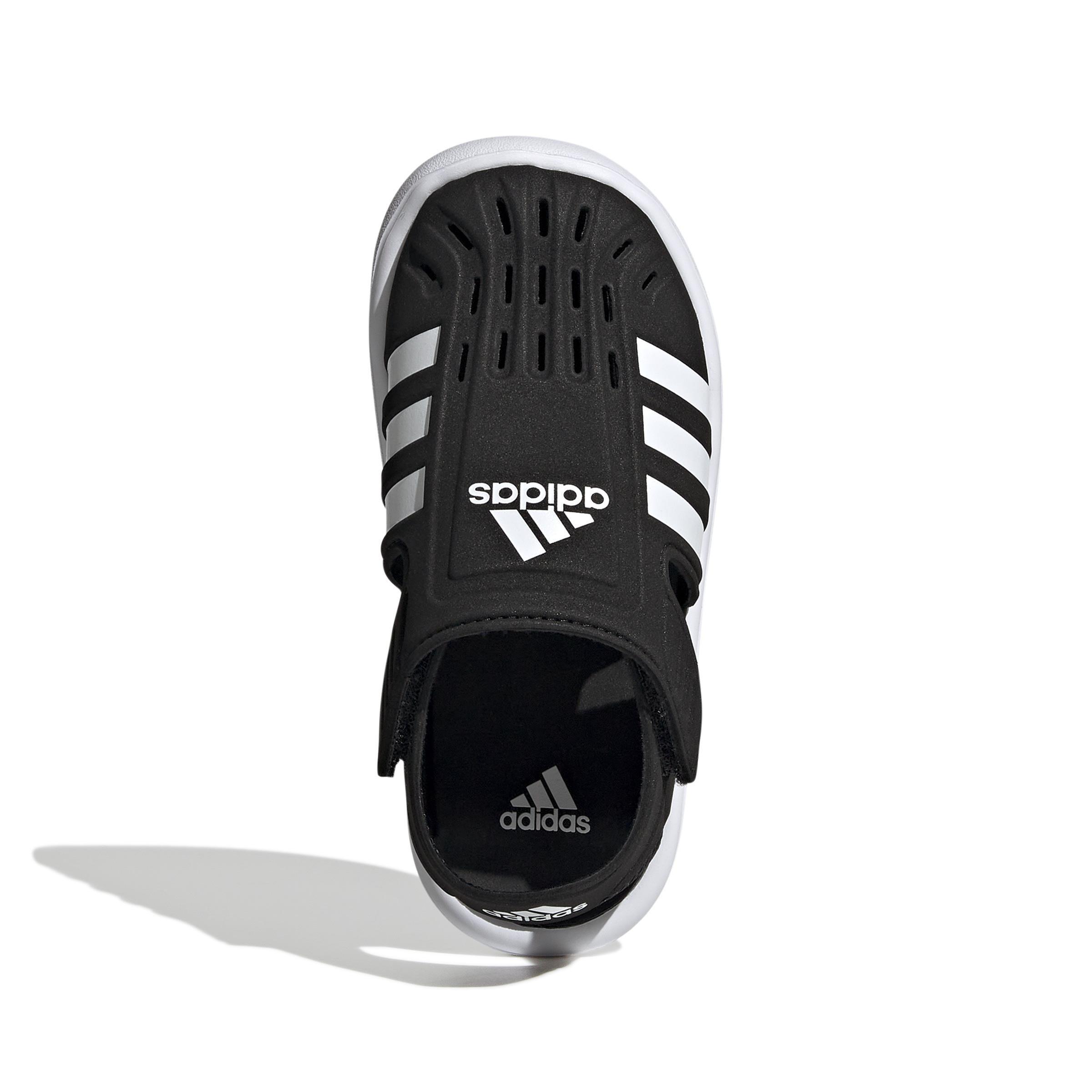 Unisex Kids Summer Closed Toe Water Sandals, Black, , large image number 1