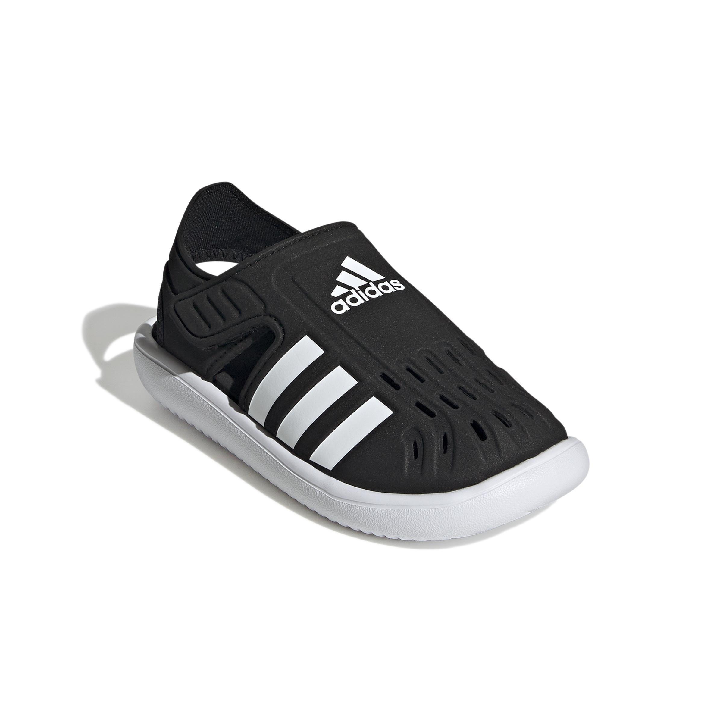 Unisex Kids Summer Closed Toe Water Sandals, Black, , large image number 2