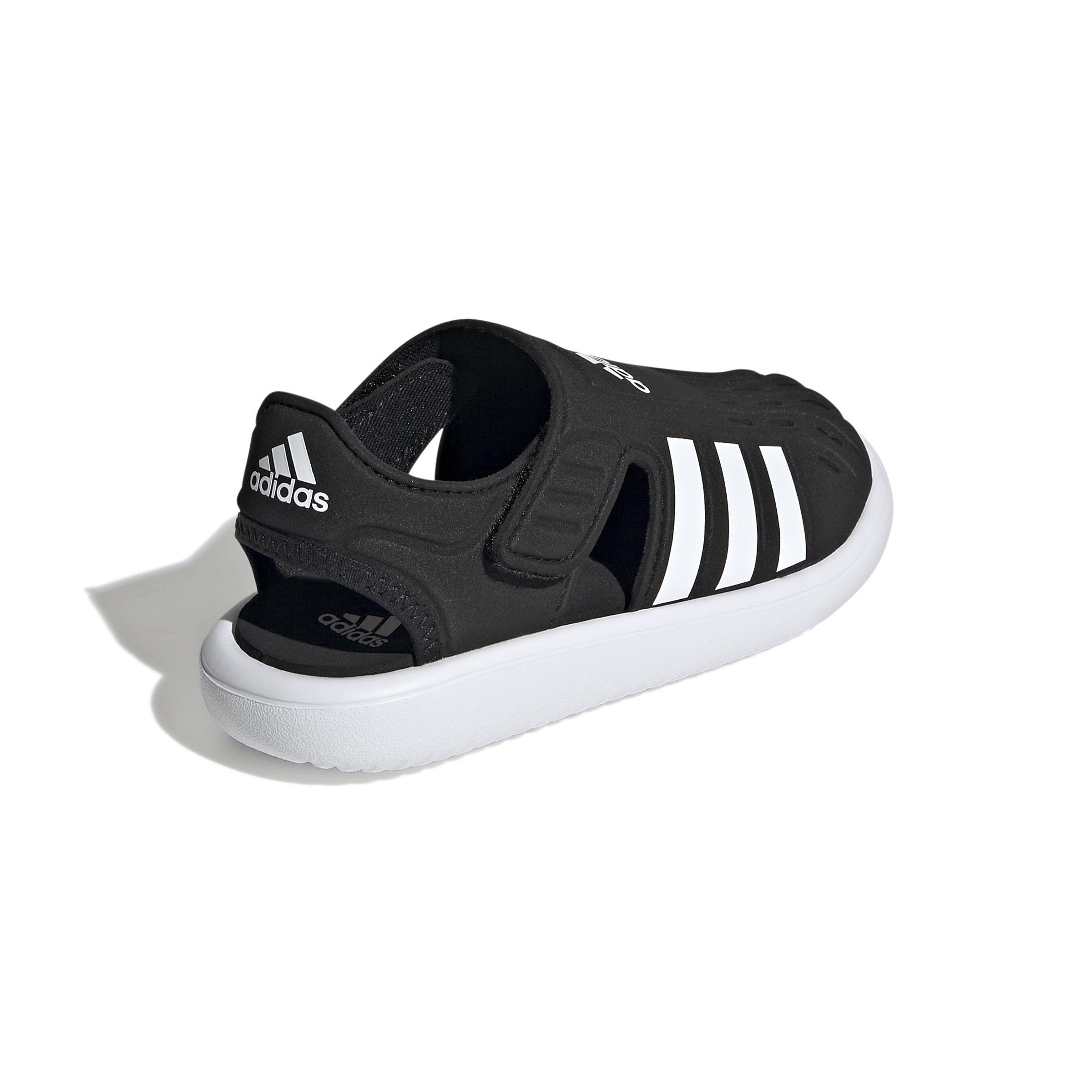 Unisex Kids Summer Closed Toe Water Sandals, Black, A901_ONE, large image number 3