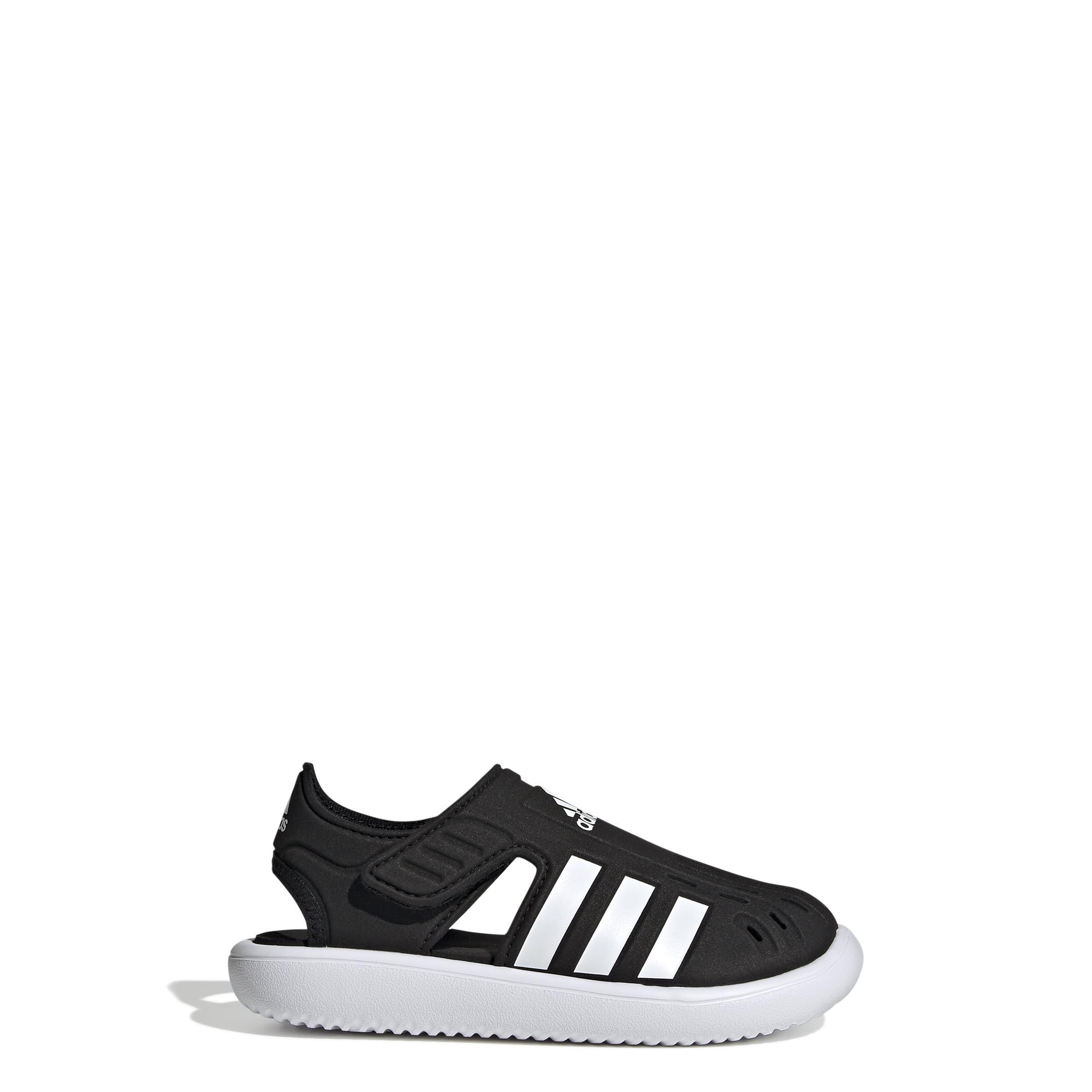 Unisex Kids Summer Closed Toe Water Sandals, Black, , large image number 11