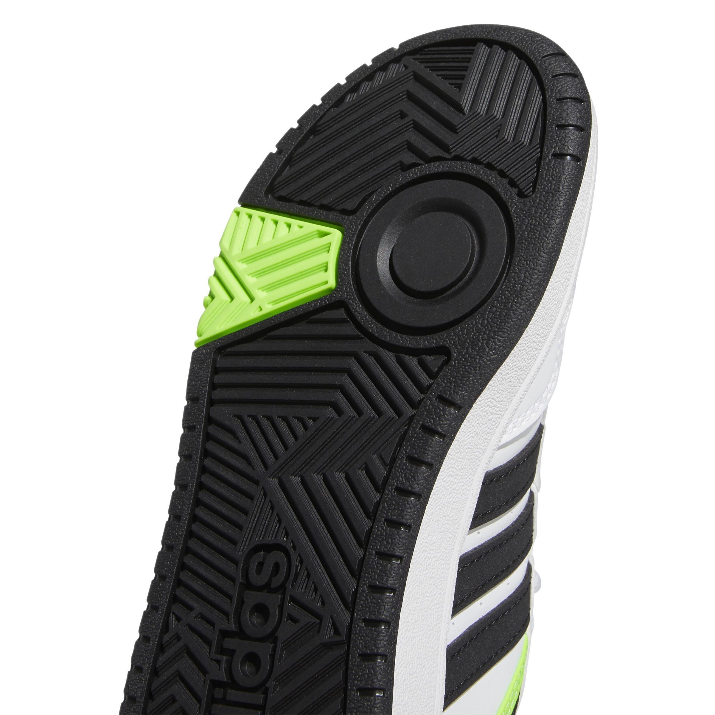 Unisex Kids Hoops Shoes Footwear, White, A901_ONE, large image number 3