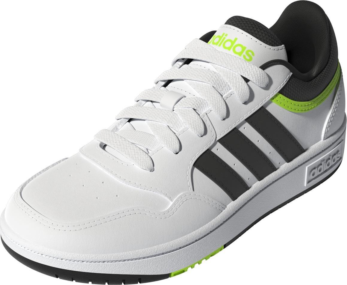 Unisex Kids Hoops Shoes Footwear, White, A901_ONE, large image number 12