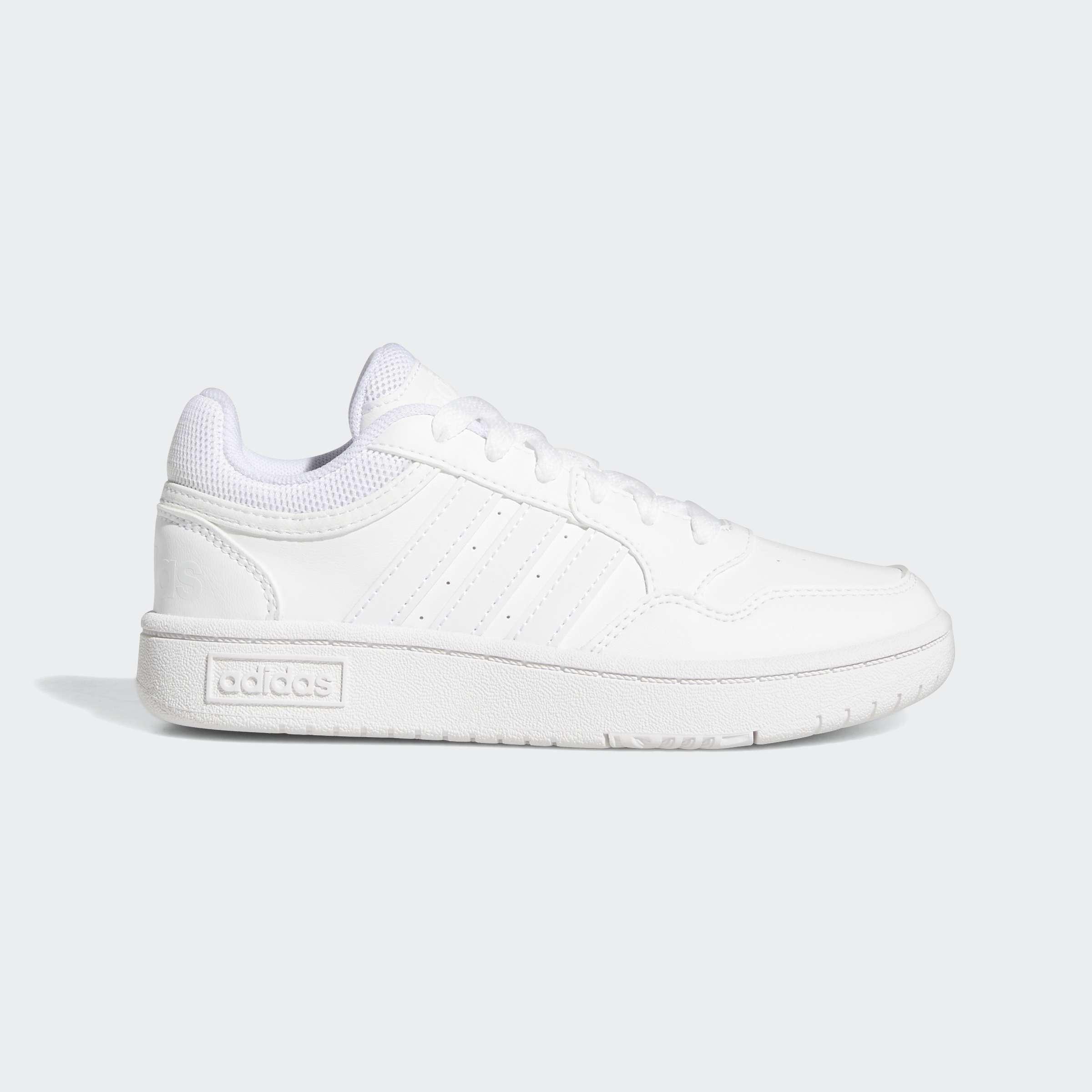 Kids Unisex Hoops Shoes, White
