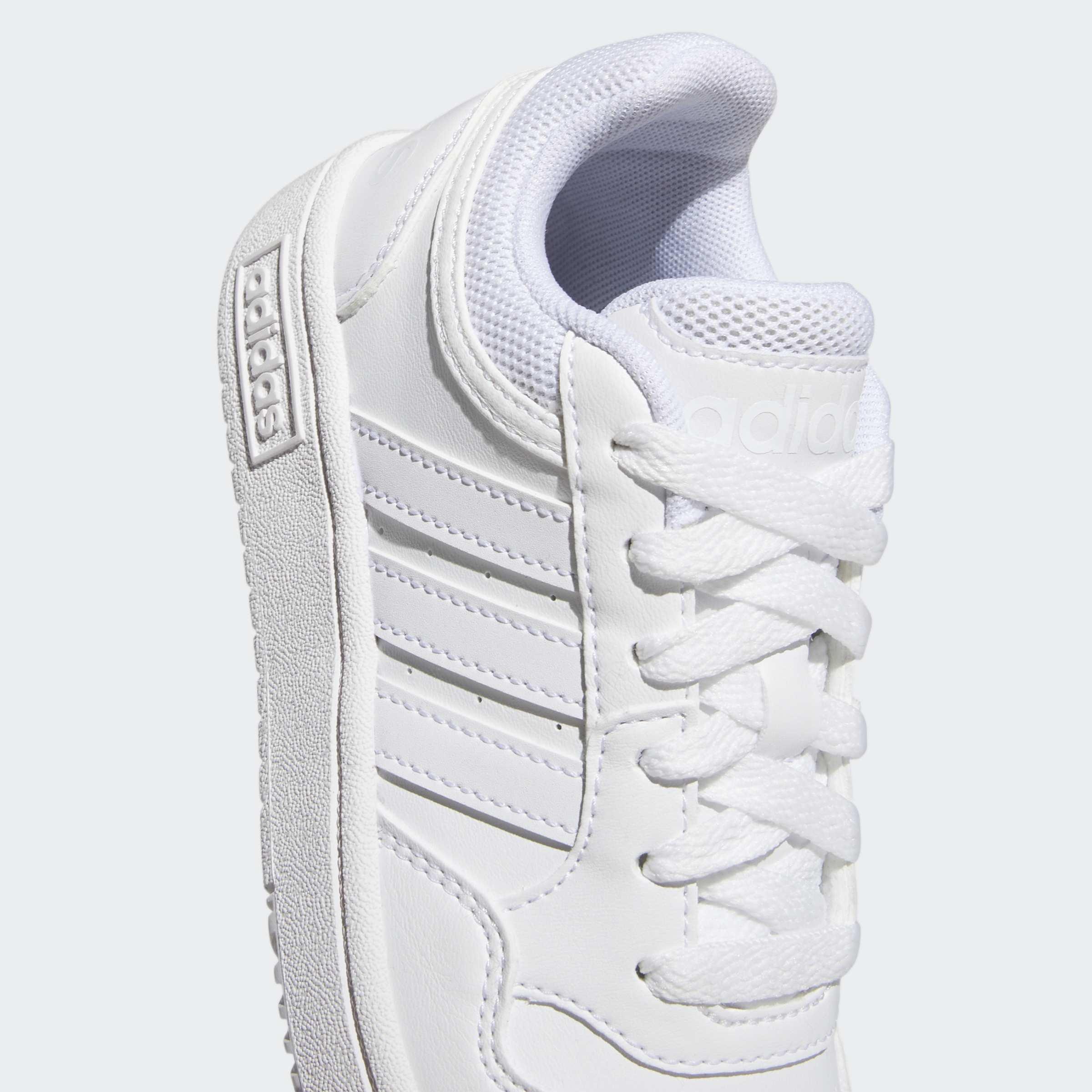 Kids Unisex Hoops Shoes, White, A901_ONE, large image number 5