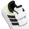 Kids Unisex Hoops Lifestyle Basketball Hook-And-Loop Shoes, White, A901_ONE, thumbnail image number 2