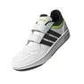 Kids Unisex Hoops Lifestyle Basketball Hook-And-Loop Shoes, White, A901_ONE, thumbnail image number 18