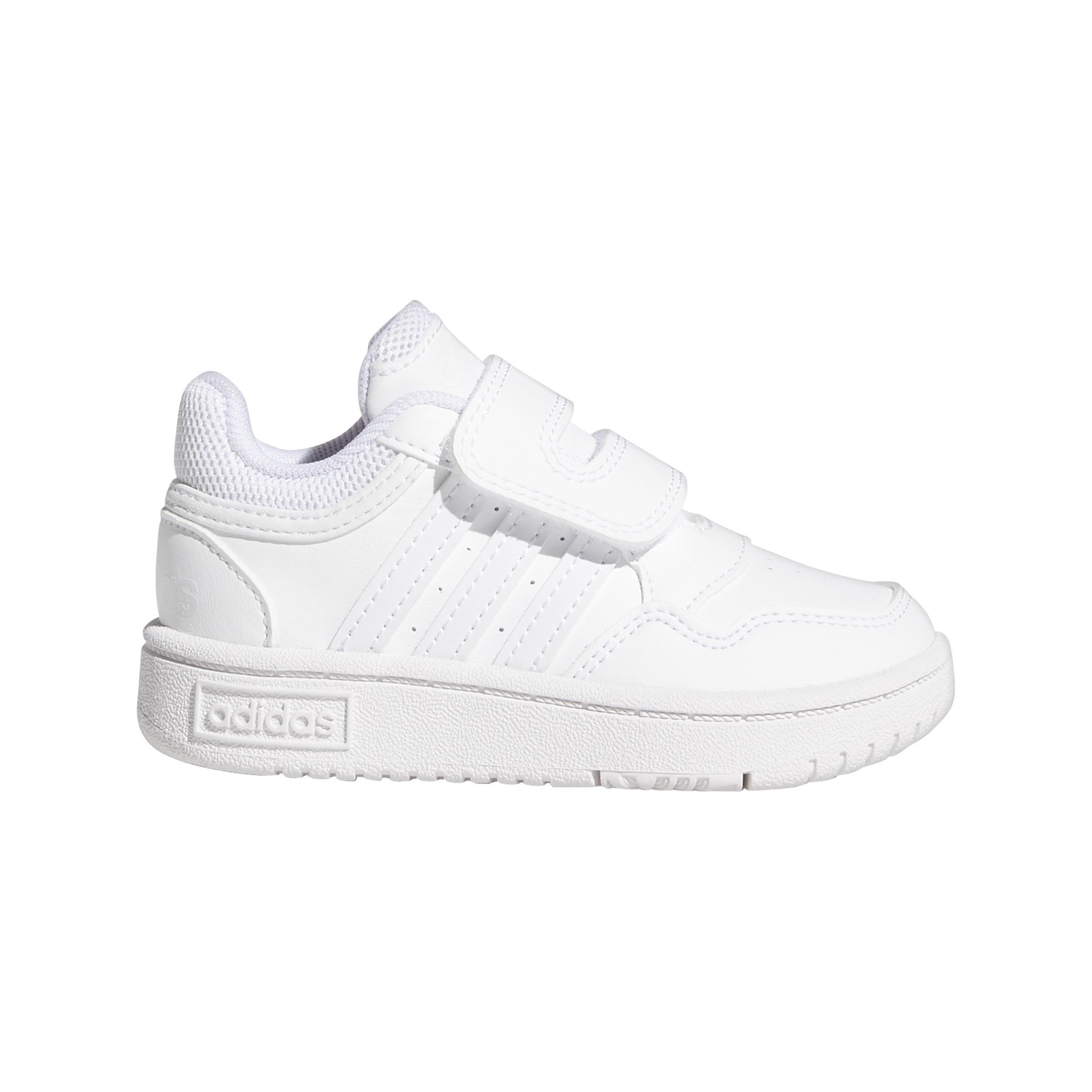 Unisex Kids Hoops Shoes, White, A901_ONE, large image number 0