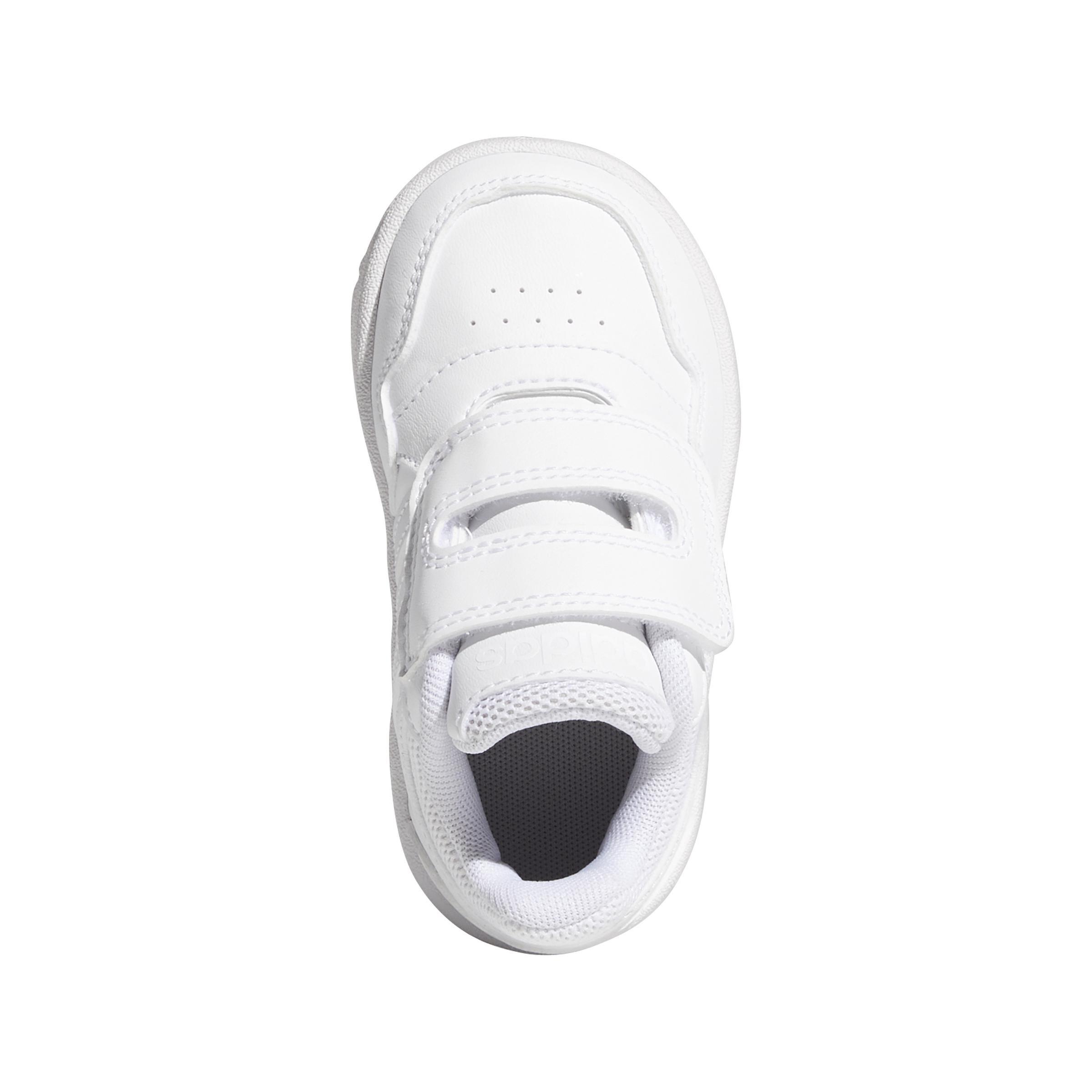 Unisex Kids Hoops Shoes, White, A901_ONE, large image number 1