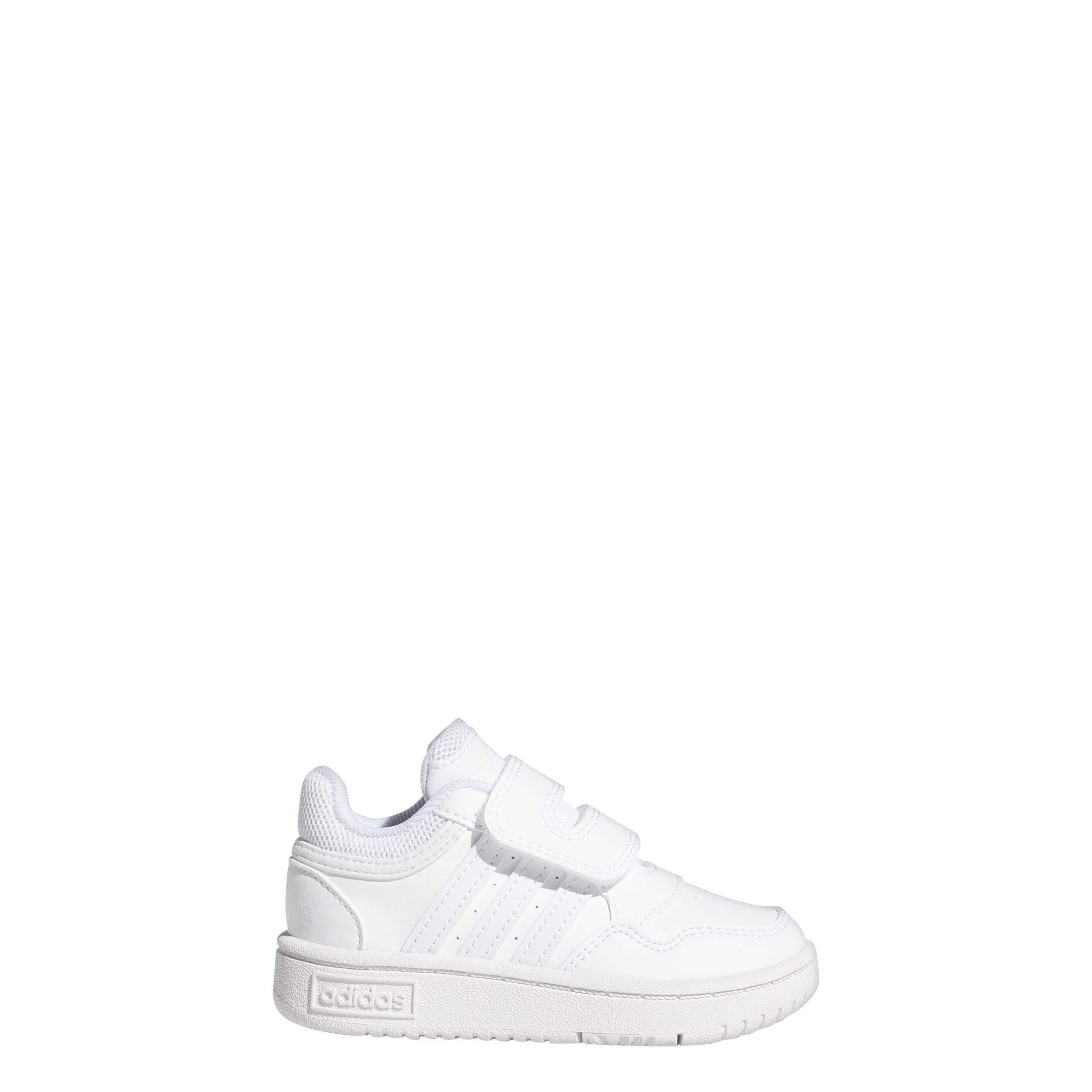 Unisex Kids Hoops Shoes, White, A901_ONE, large image number 7